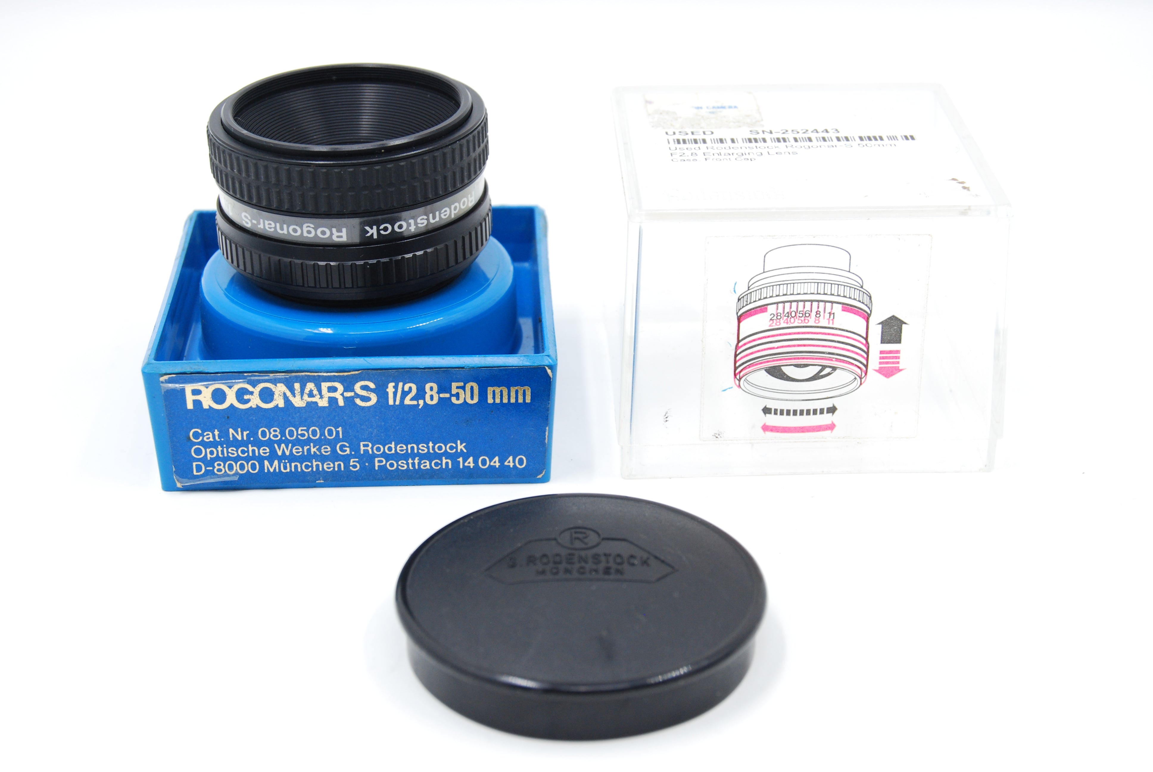 Used Rodenstock Rogonar-S 50mm F2.8 Enlarging Lens