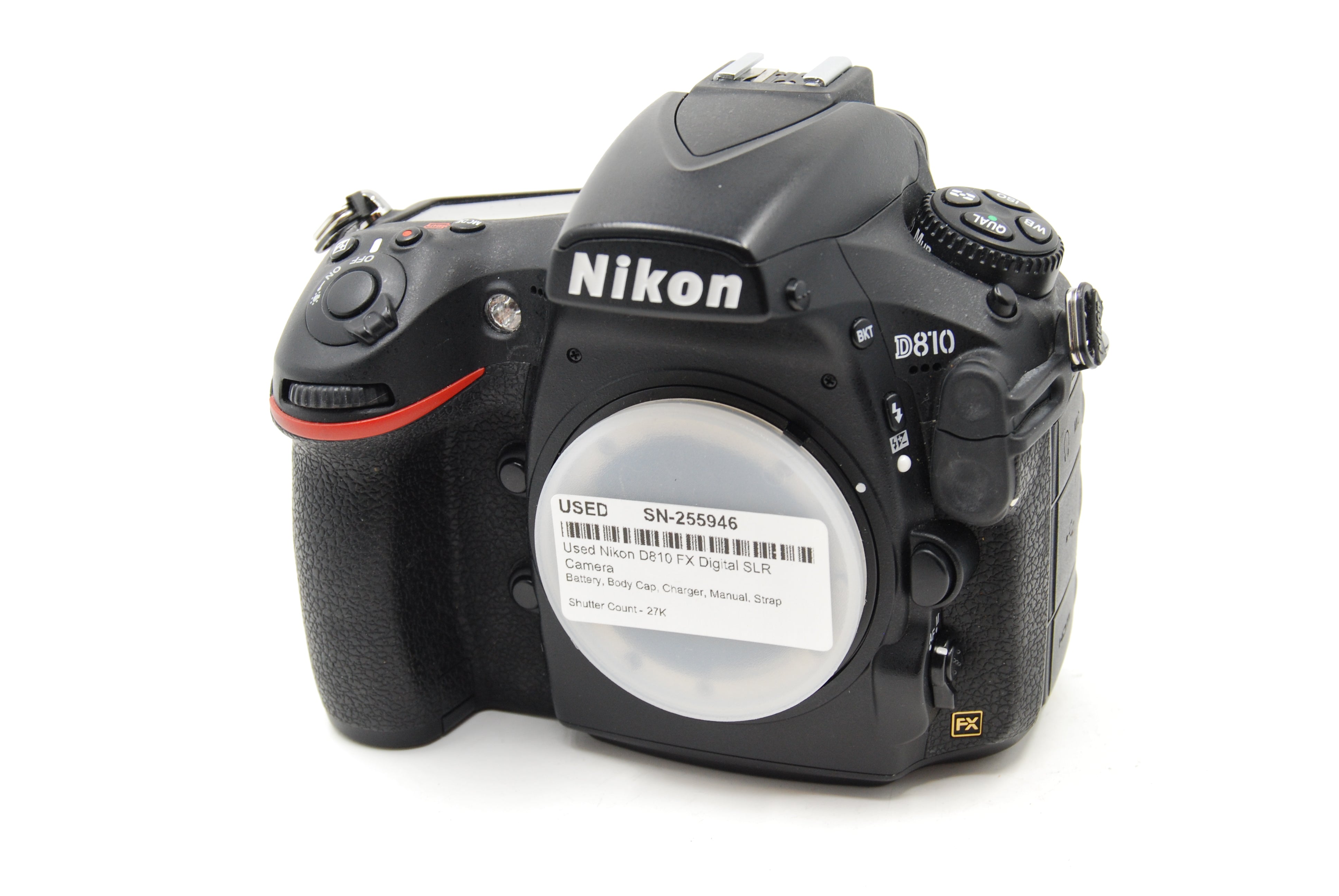 Used Nikon D810 FX Digital SLR Camera