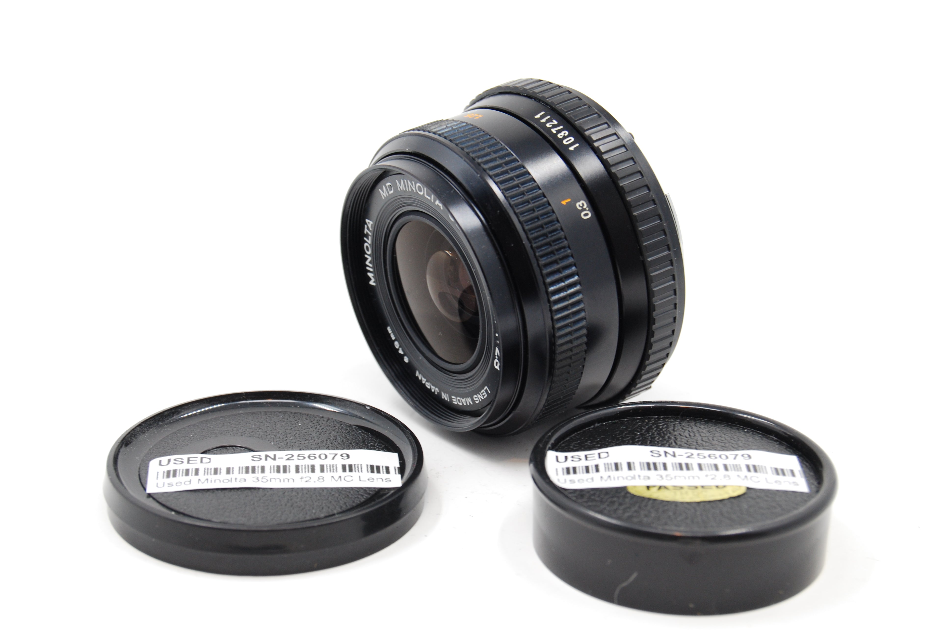 Used Minolta 35mm f2.8 MC Lens