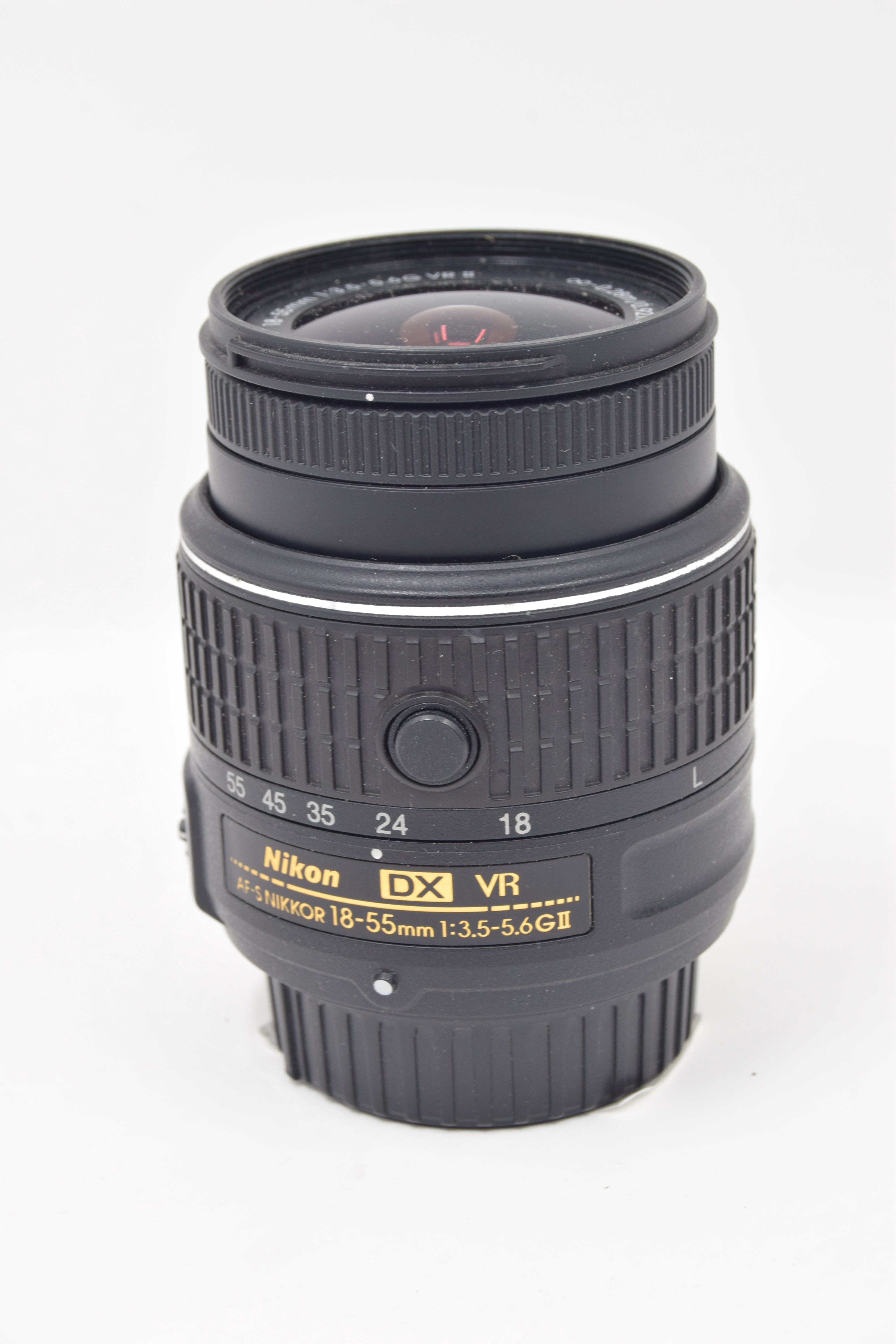 USED Nikon 18-55mm f3.5-5.6 G VR II AF-S DX Lens