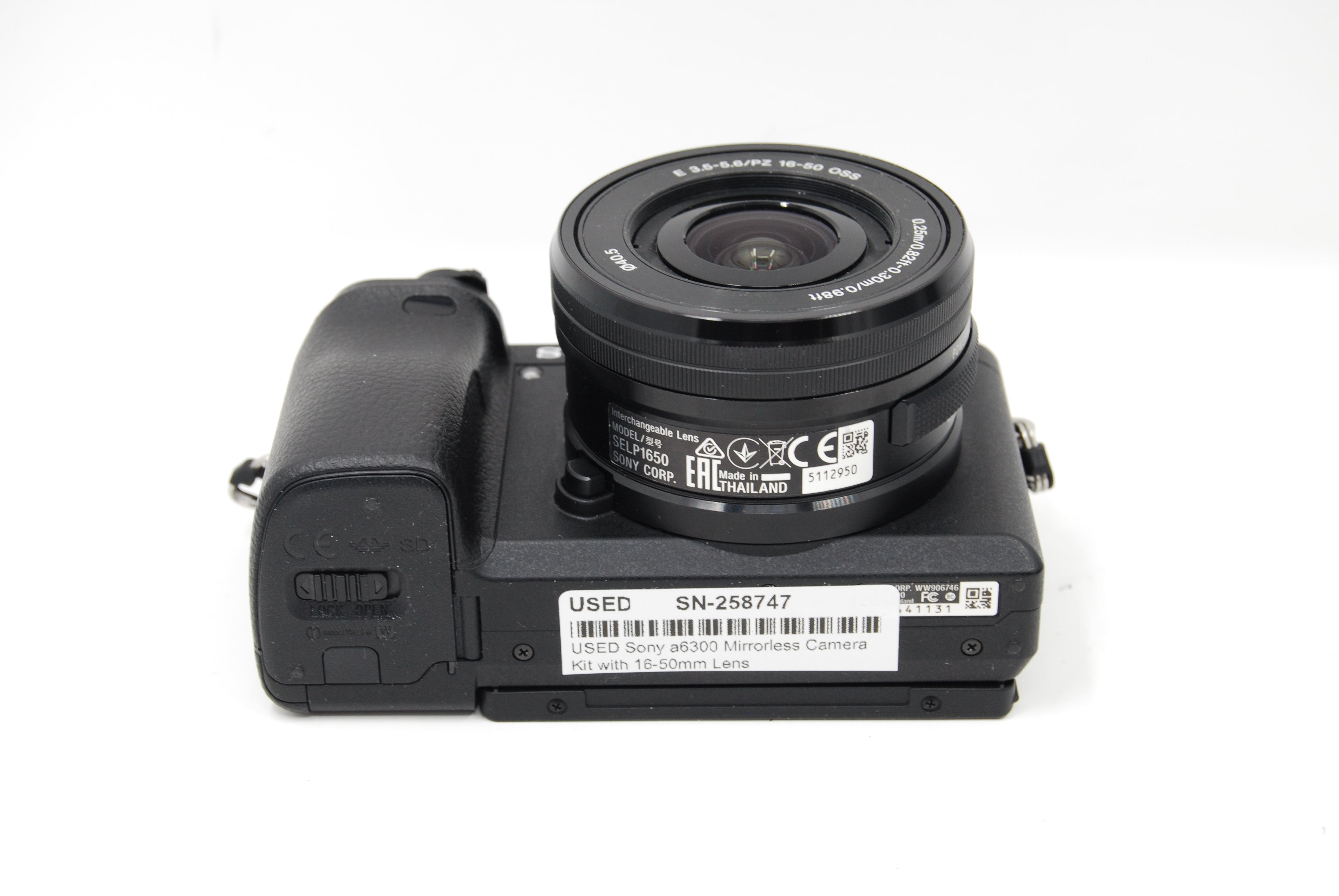 USED Sony a6300 Mirrorless Camera Kit with 16-50mm Lens