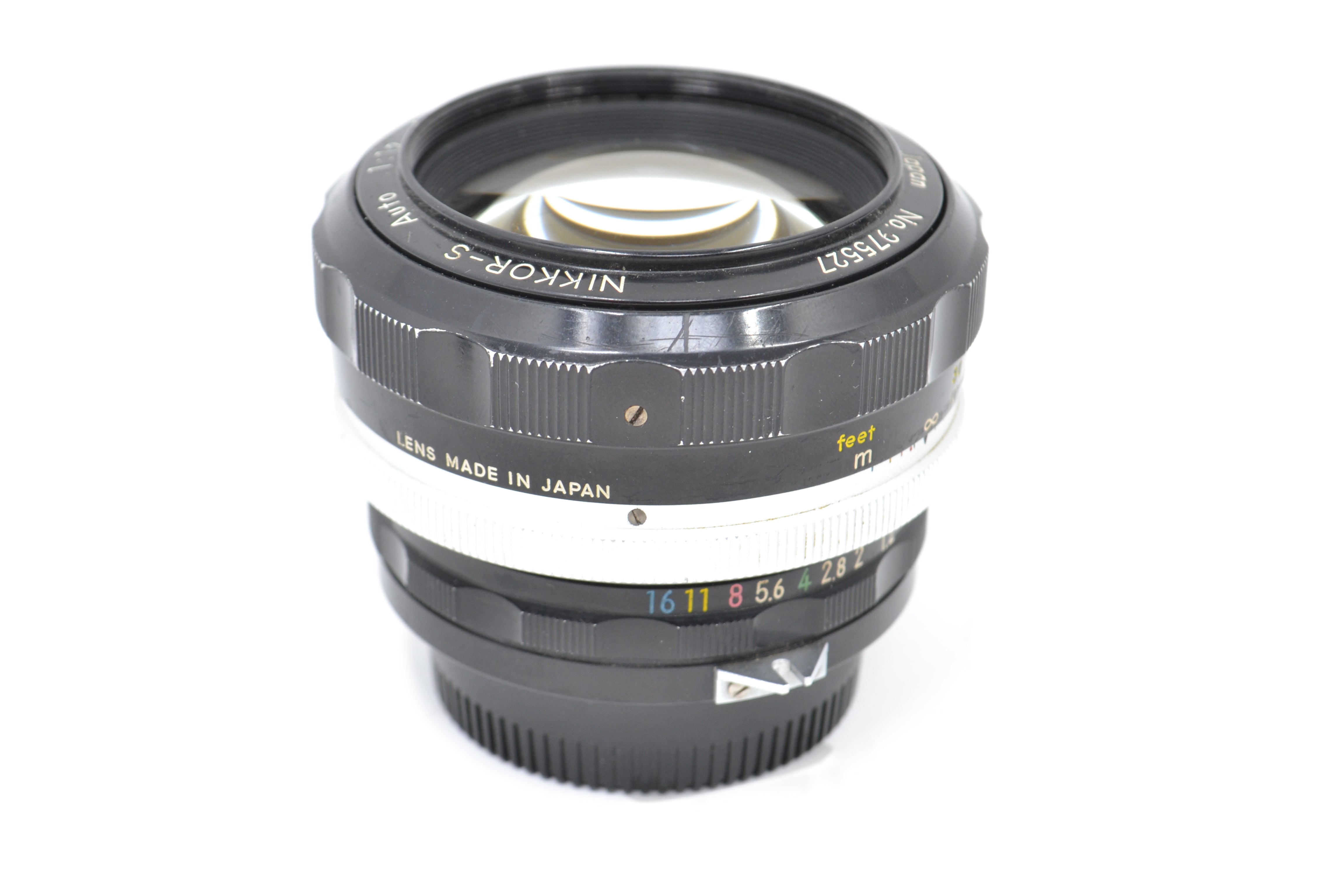 USED Nikon Nikkor-S 55mm F1.2 Non AI Lens