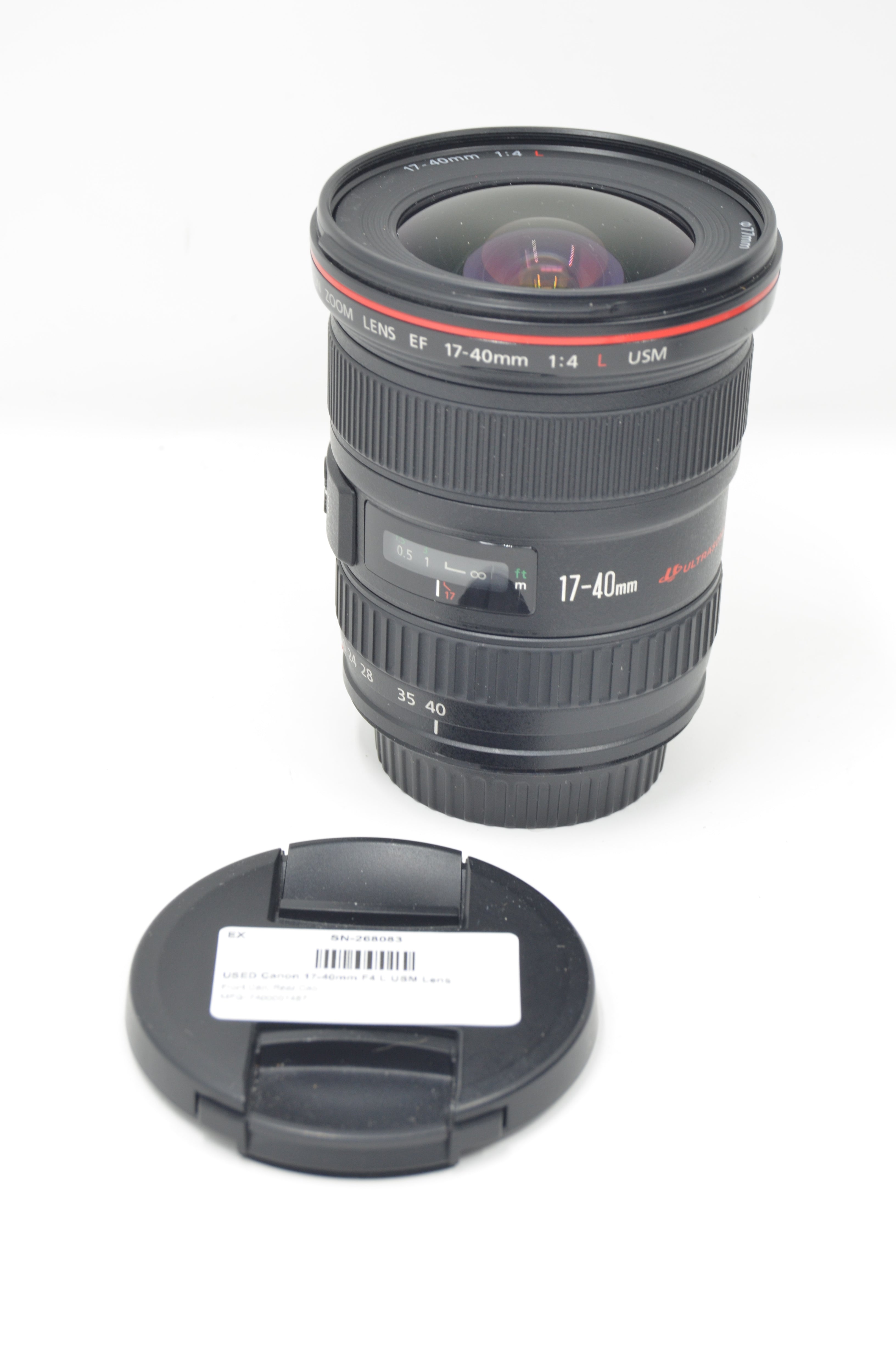 USED Canon 17-40mm F4 L USM Lens