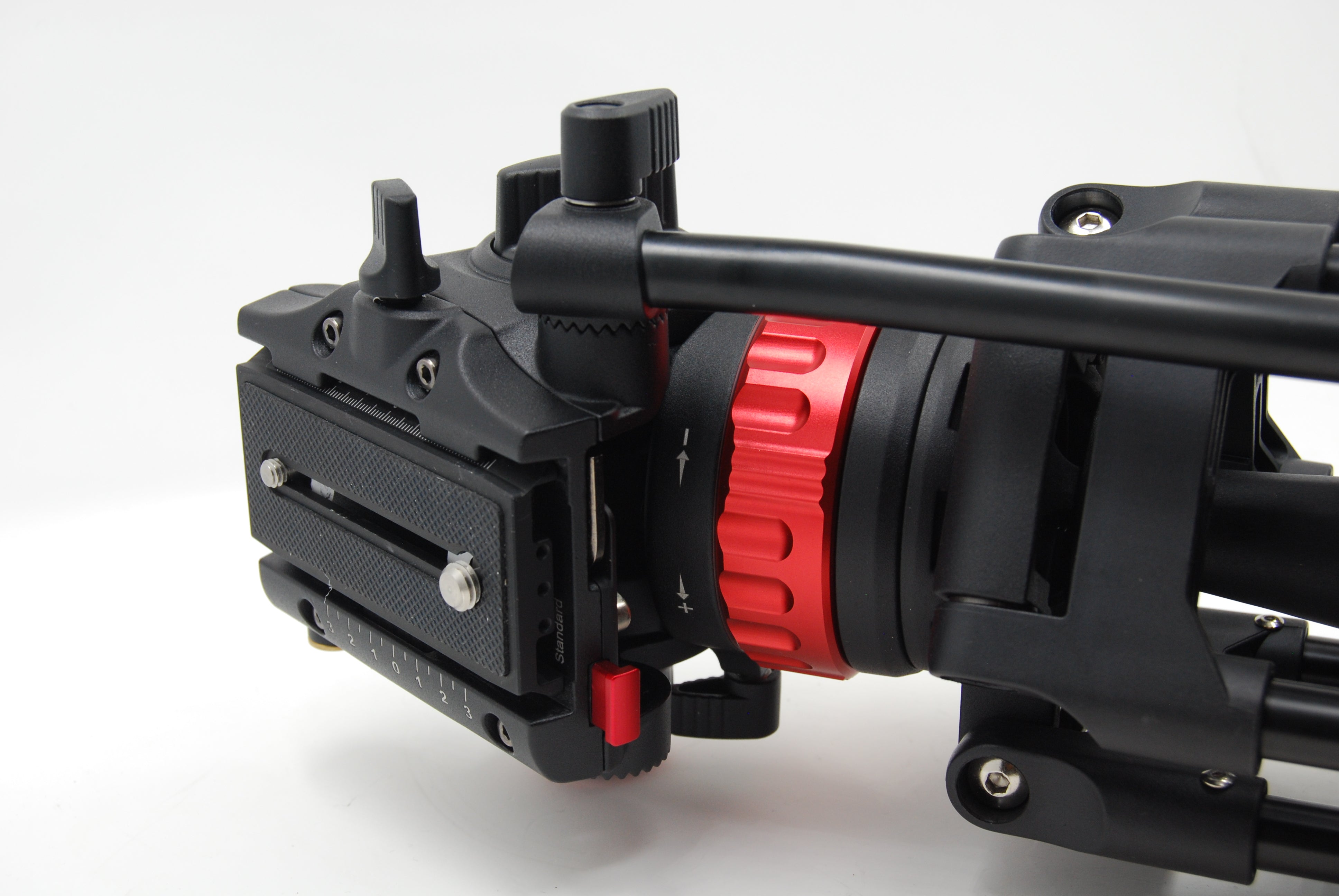 Used NEEWER 74" Video Tripod with Fluid Head, QR Plate , Aluminum Camera Tripod Professional