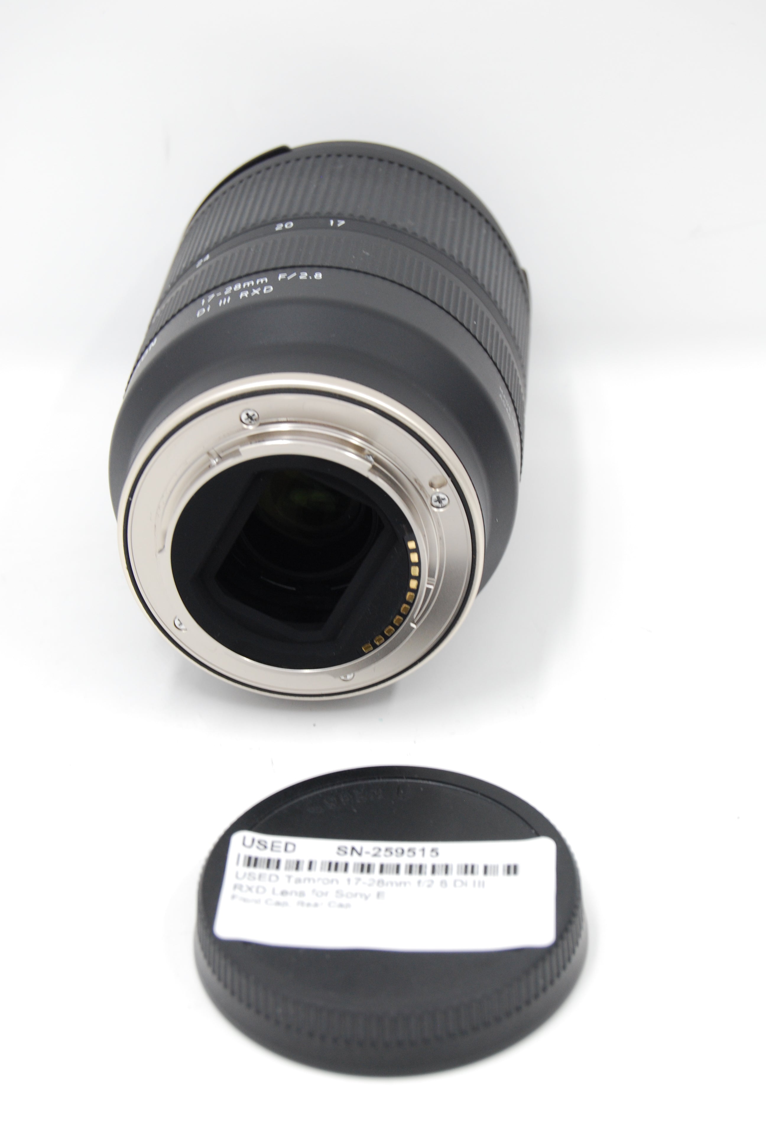 USED Tamron 17-28mm f/2.8 Di III RXD Lens for Sony E