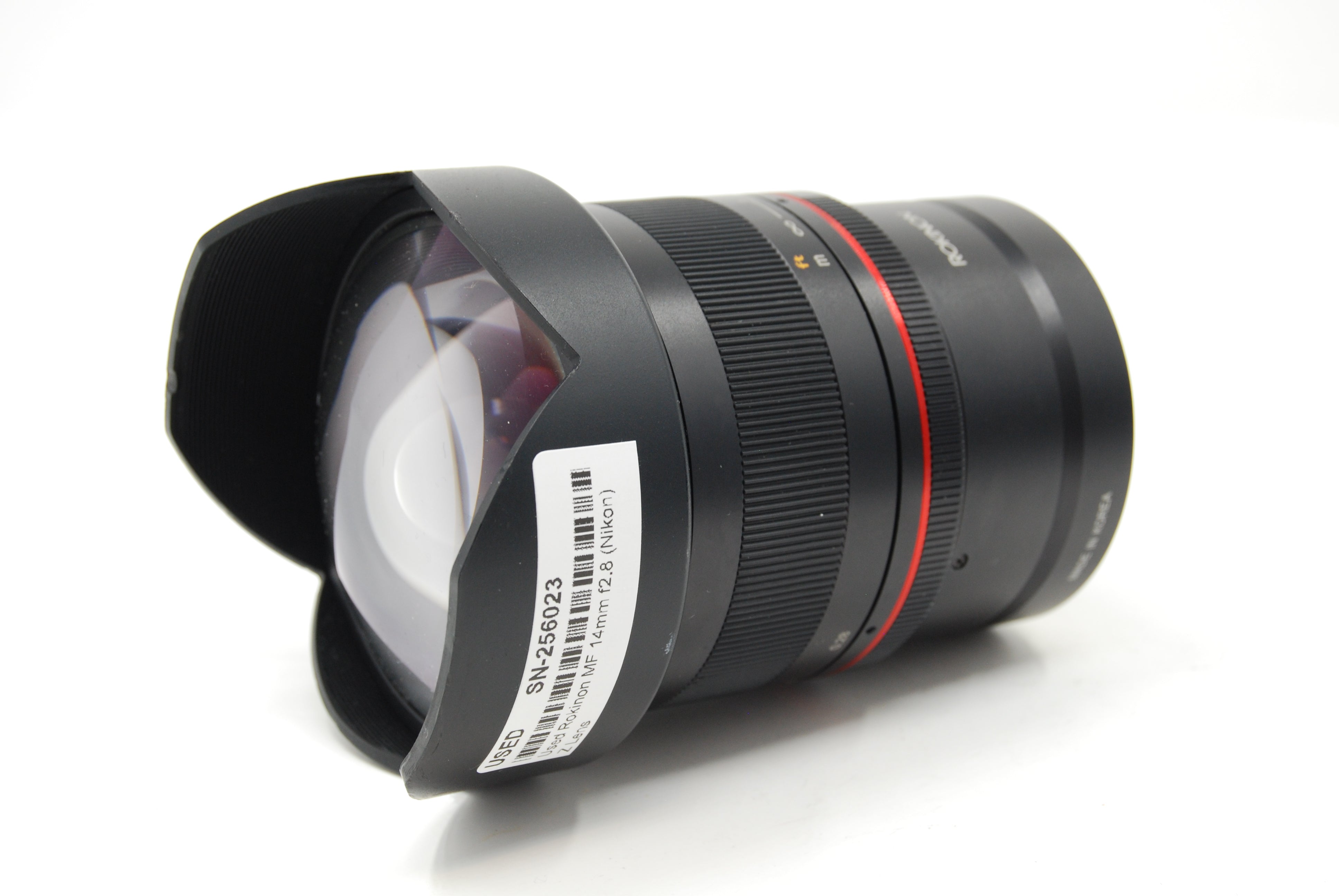 Used Rokinon MF 14mm f2.8 (Nikon) Z Lens