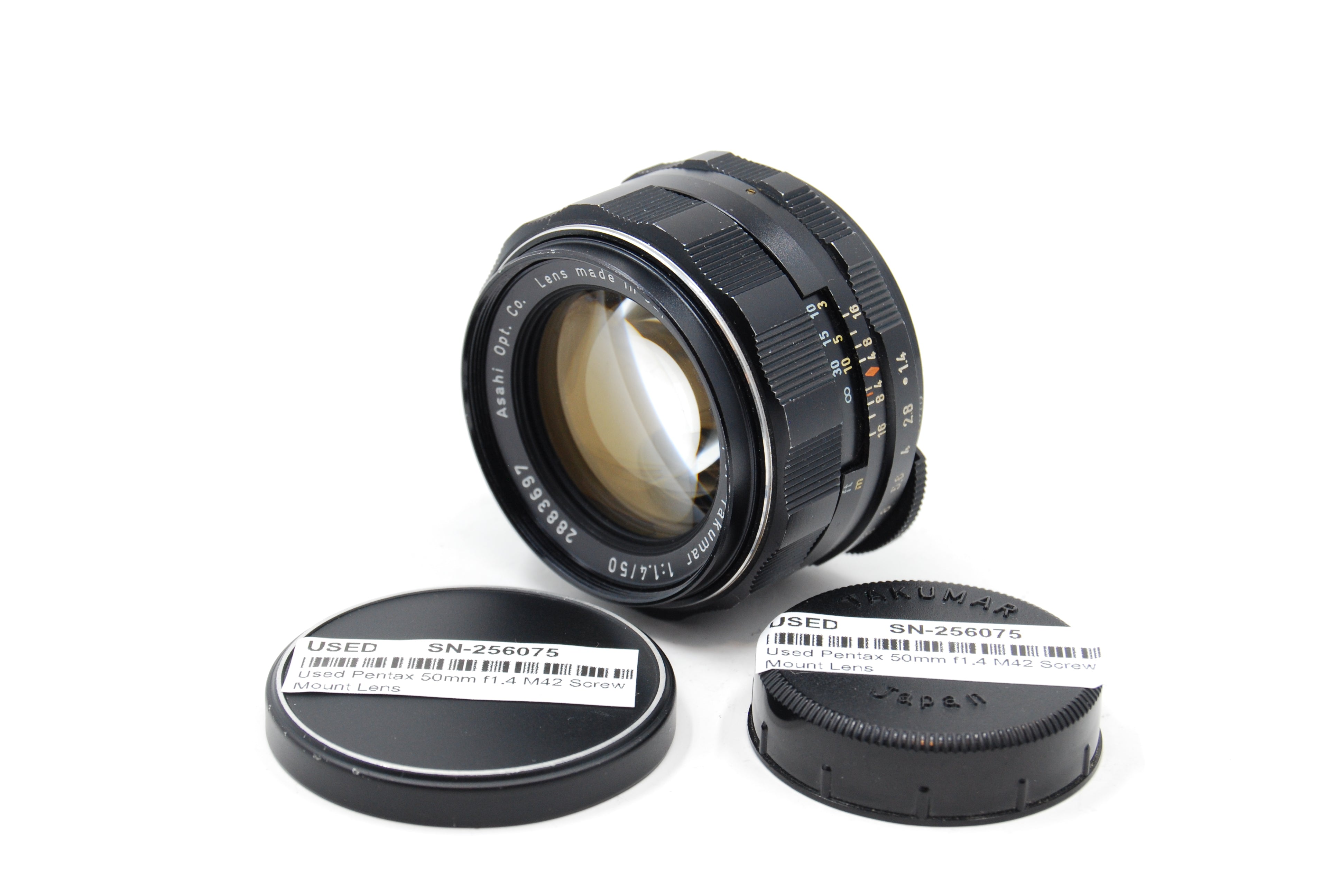 Used Pentax 50mm f1.4 M42 Screw Mount Lens