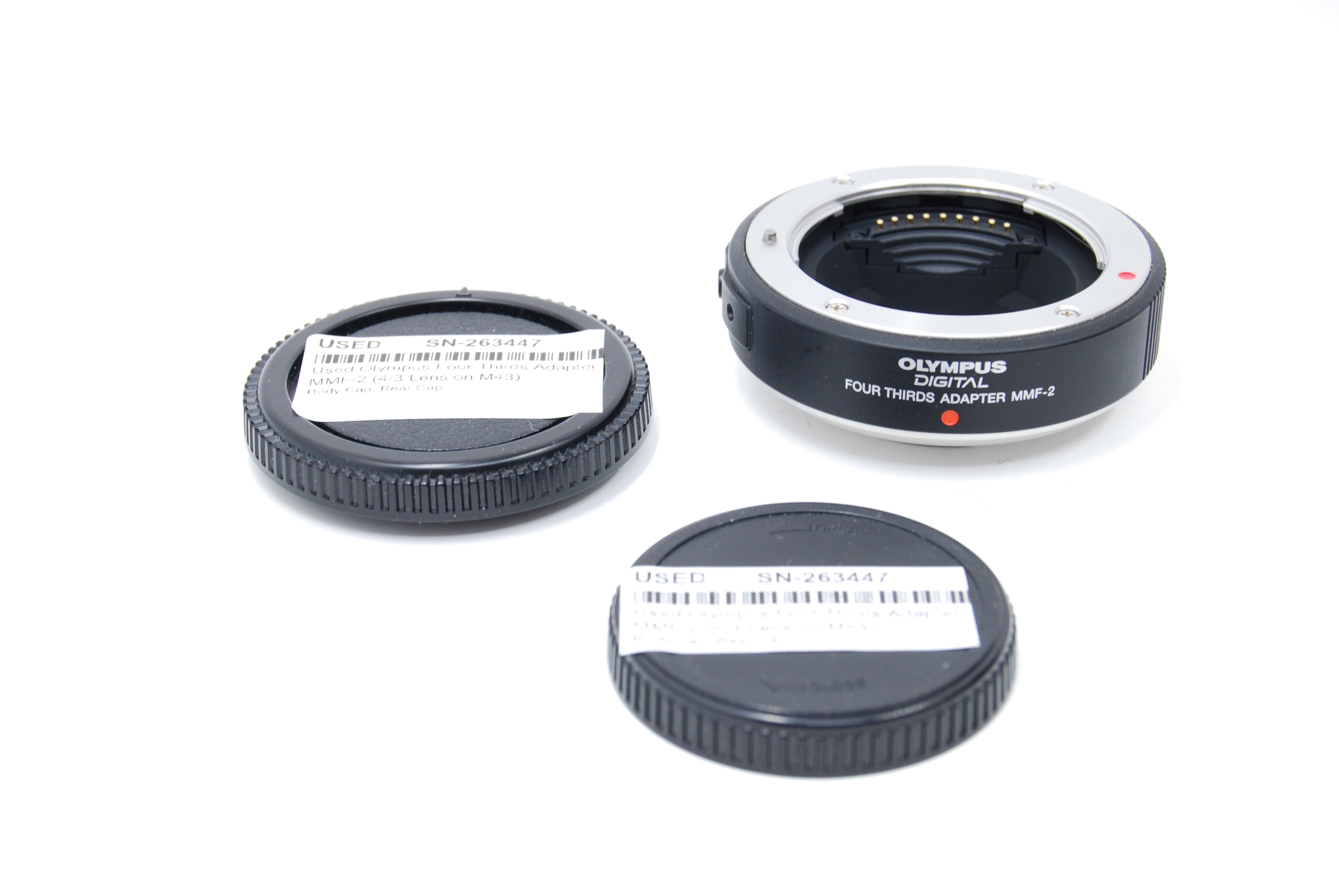 Used Olympus Four Thirds Adapter MMF-2 (4/3 Lens on M43)