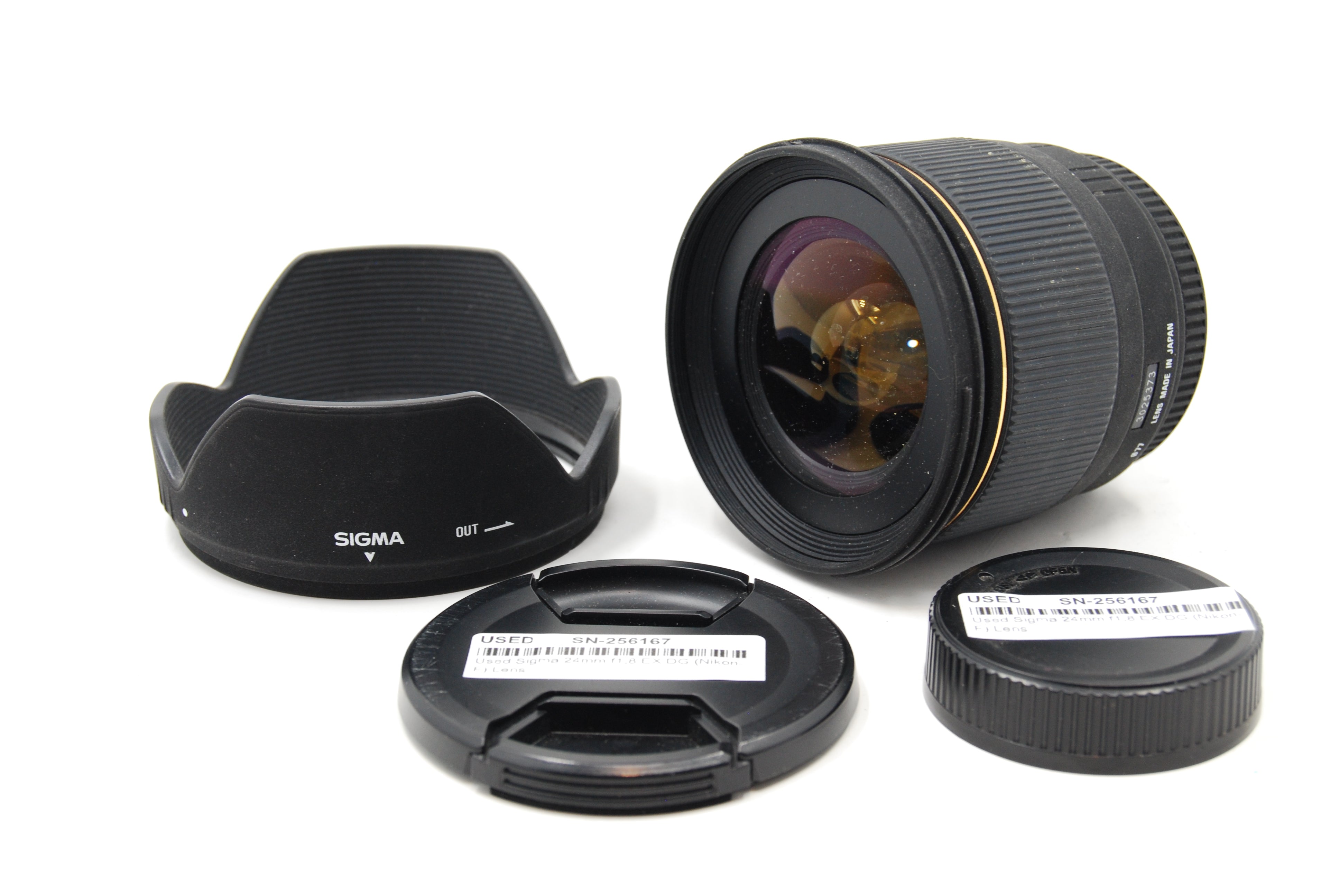 Used Sigma 24mm f1.8 EX DG (Nikon-F) Lens
