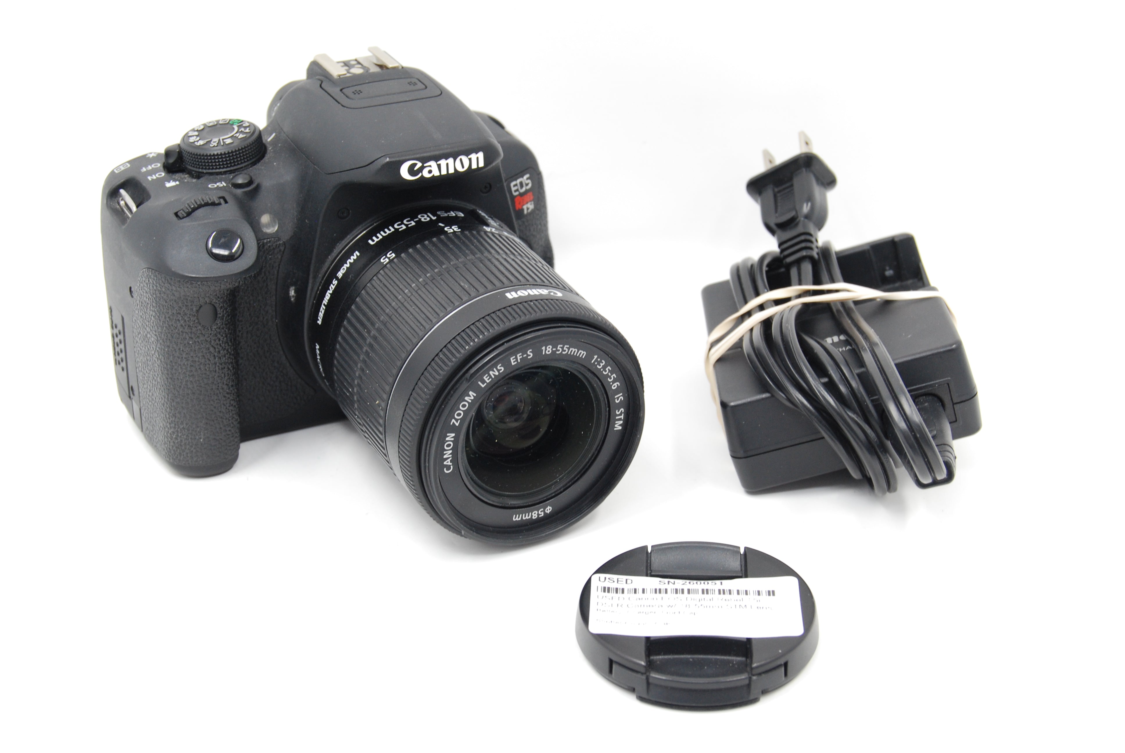 USED Canon EOS Digital Rebel T5i DSLR Camera w/ 18-55mm STM Lens