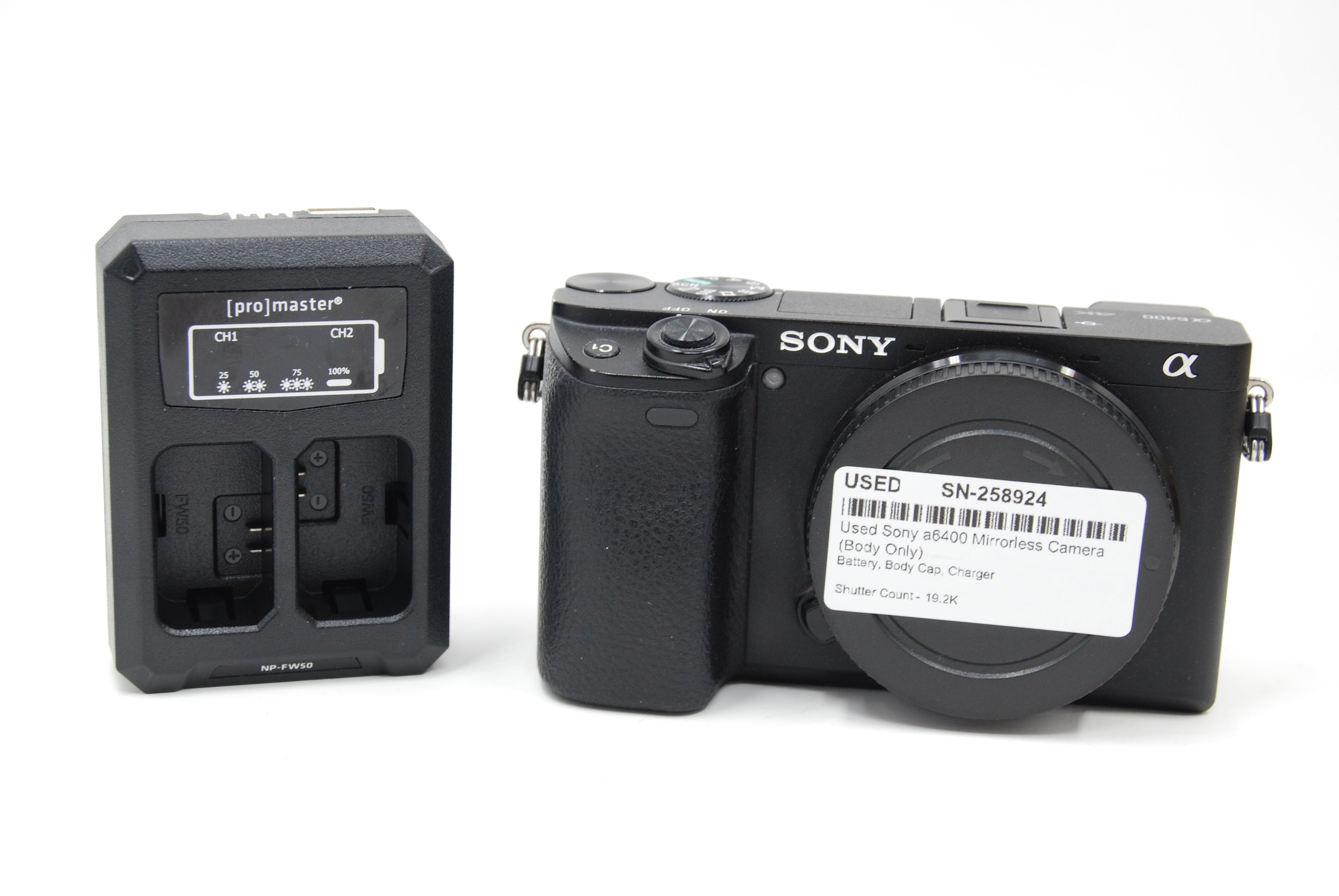 Used Sony a6400 Mirrorless Camera (Body Only)