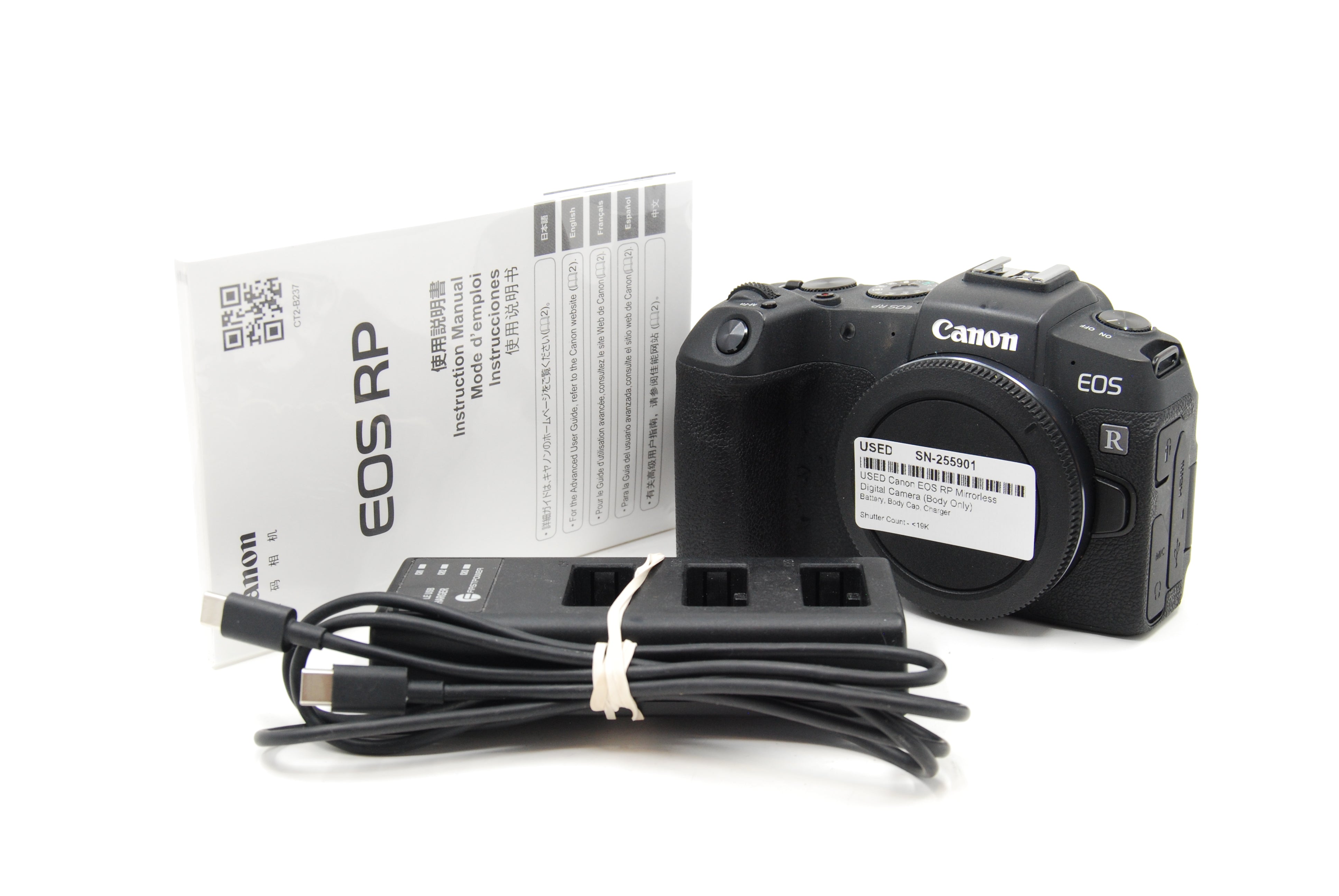 USED Canon EOS RP Mirrorless Digital Camera (Body Only)