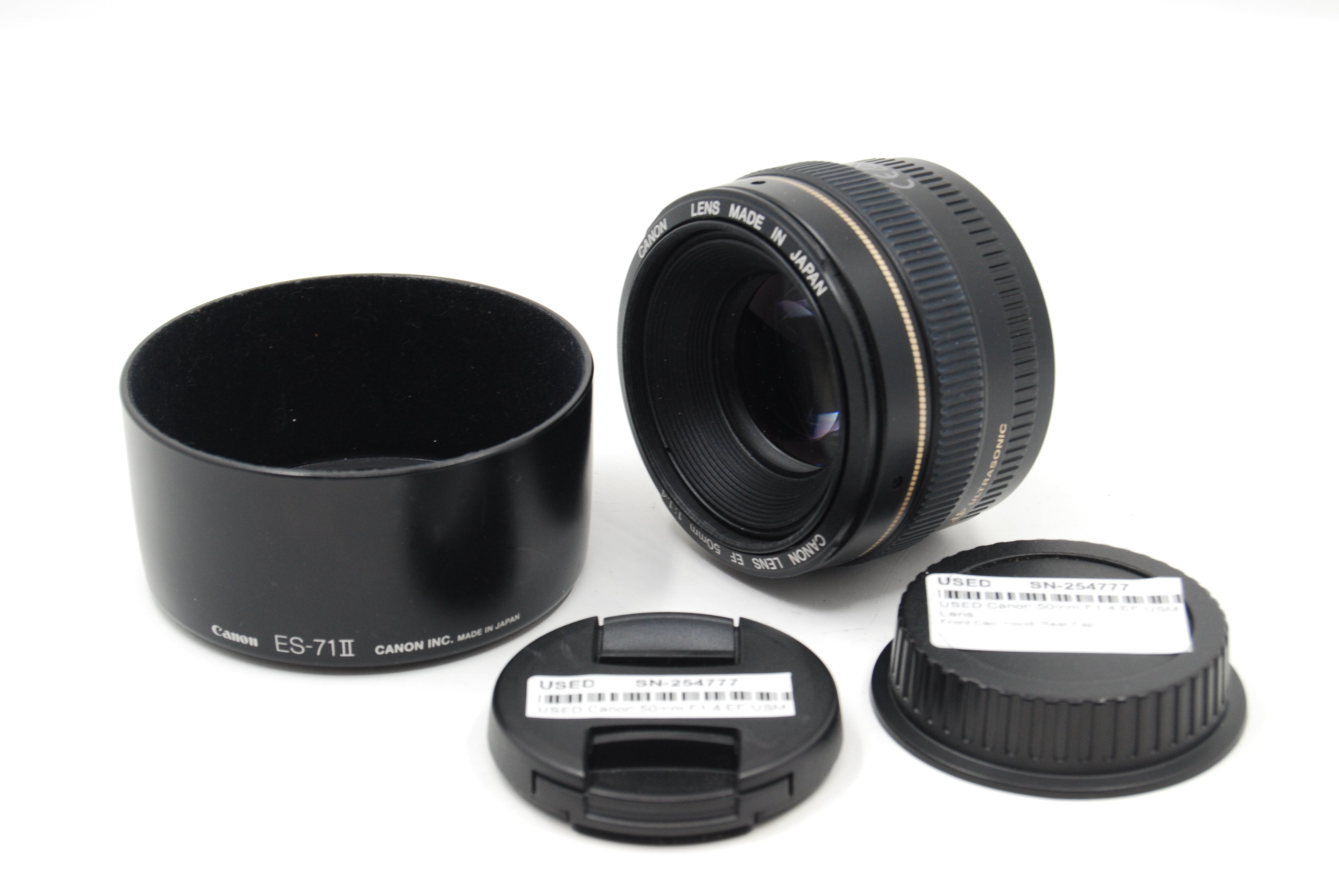 USED Canon 50mm F1.4 EF USM Lens