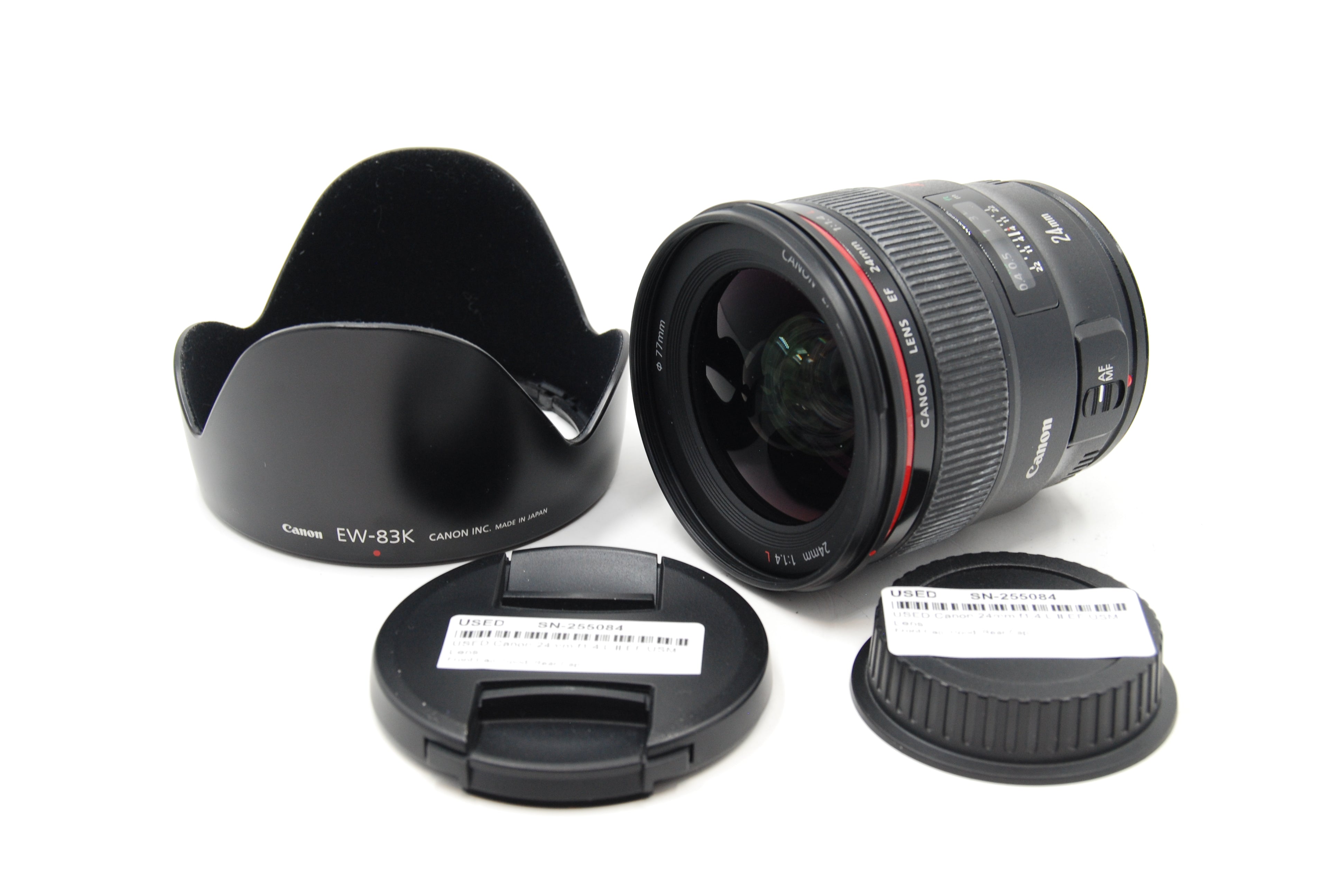 USED Canon 24mm f1.4 L II EF USM Lens