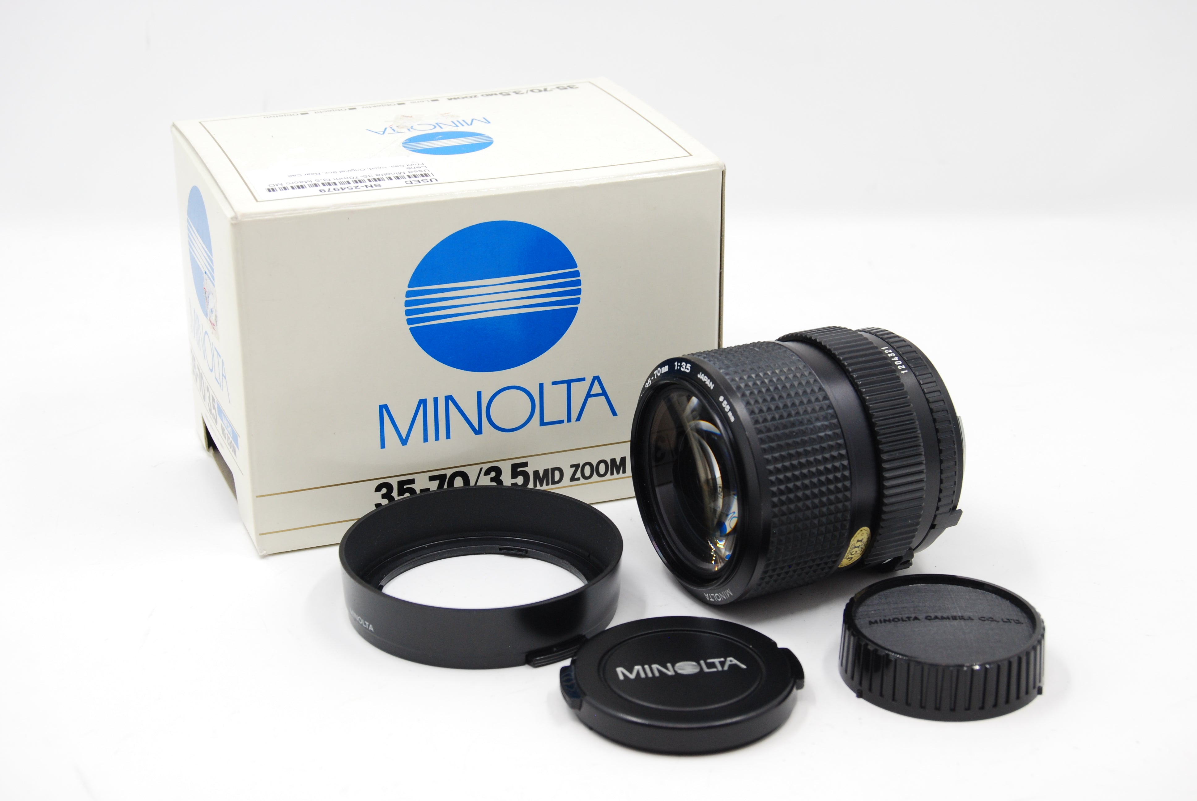 Used Minolta 35-70mm f3.5 Macro MD Lens