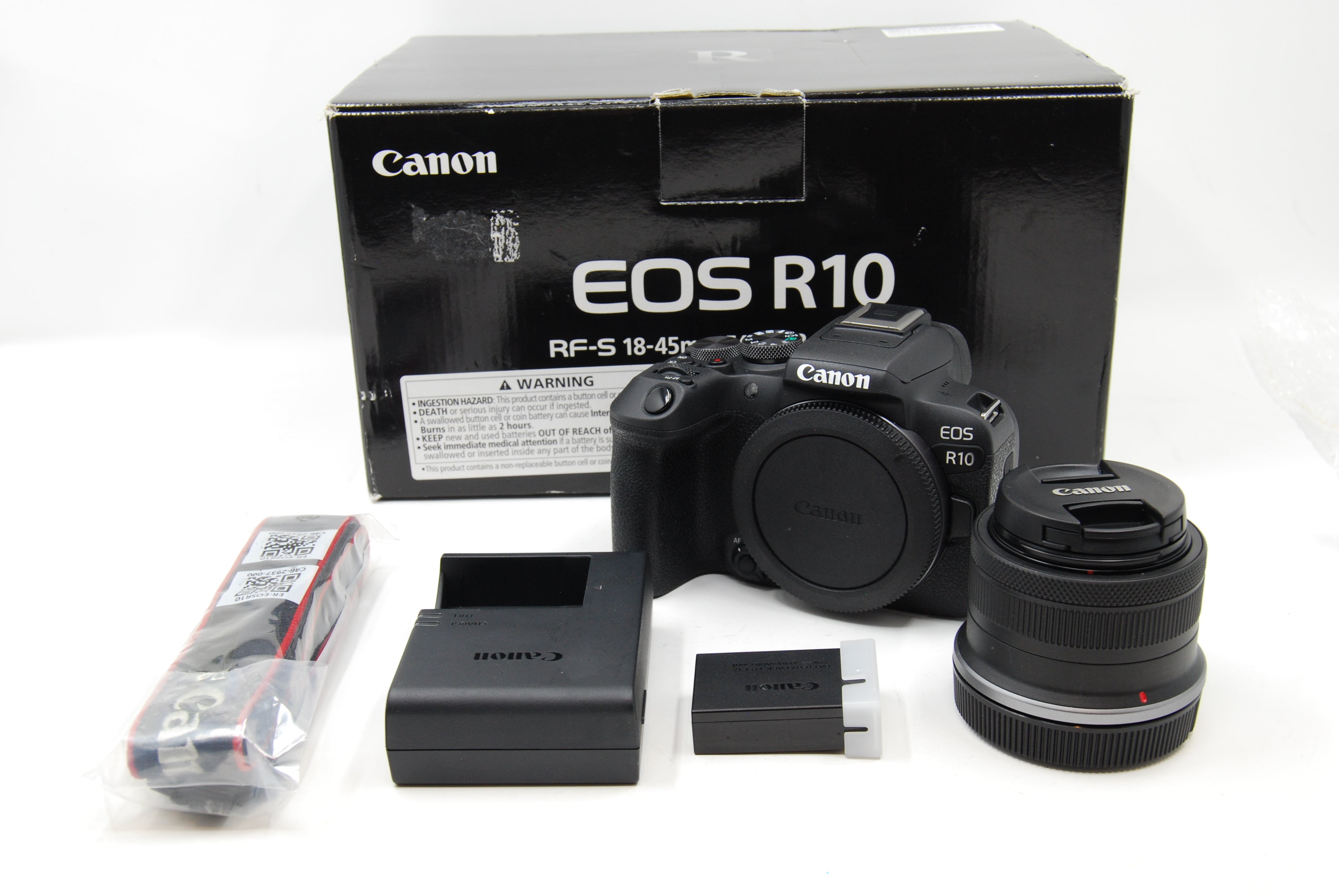Used Canon EOS R10 Mirrorless Camera with 18-45mm Lens