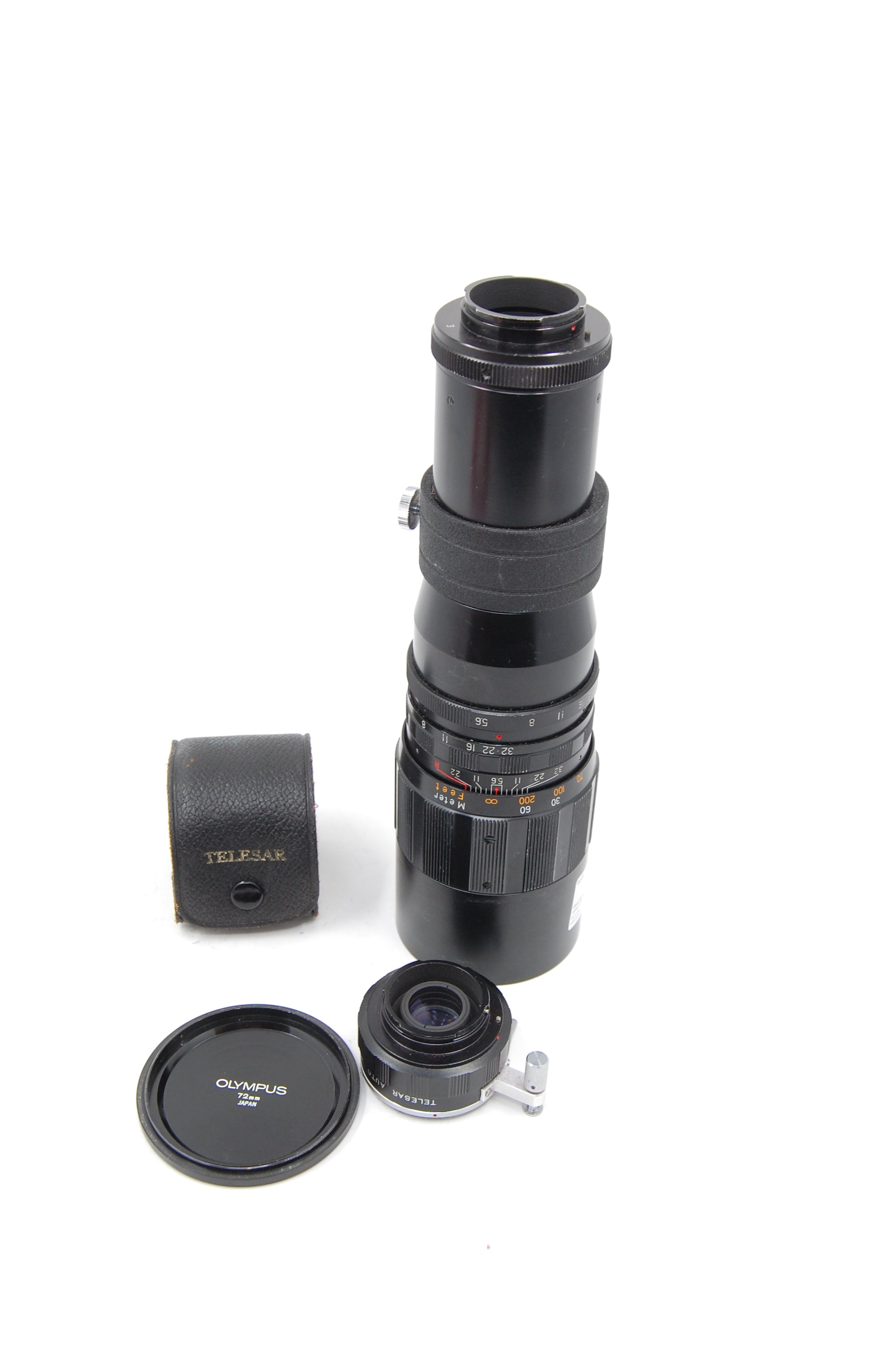 Used Vintage Soligor Telephoto 350mm f5.6 Lens w/Exakt mount & Telesar 2X Converter