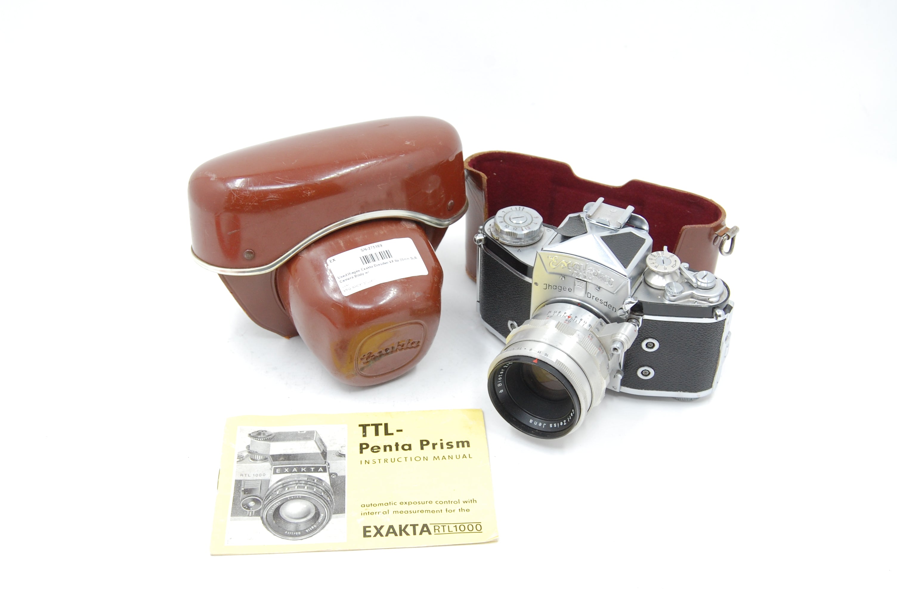 Used Ihagee Exakta Dresden VX IIa 35mm SLR Camera Body w/