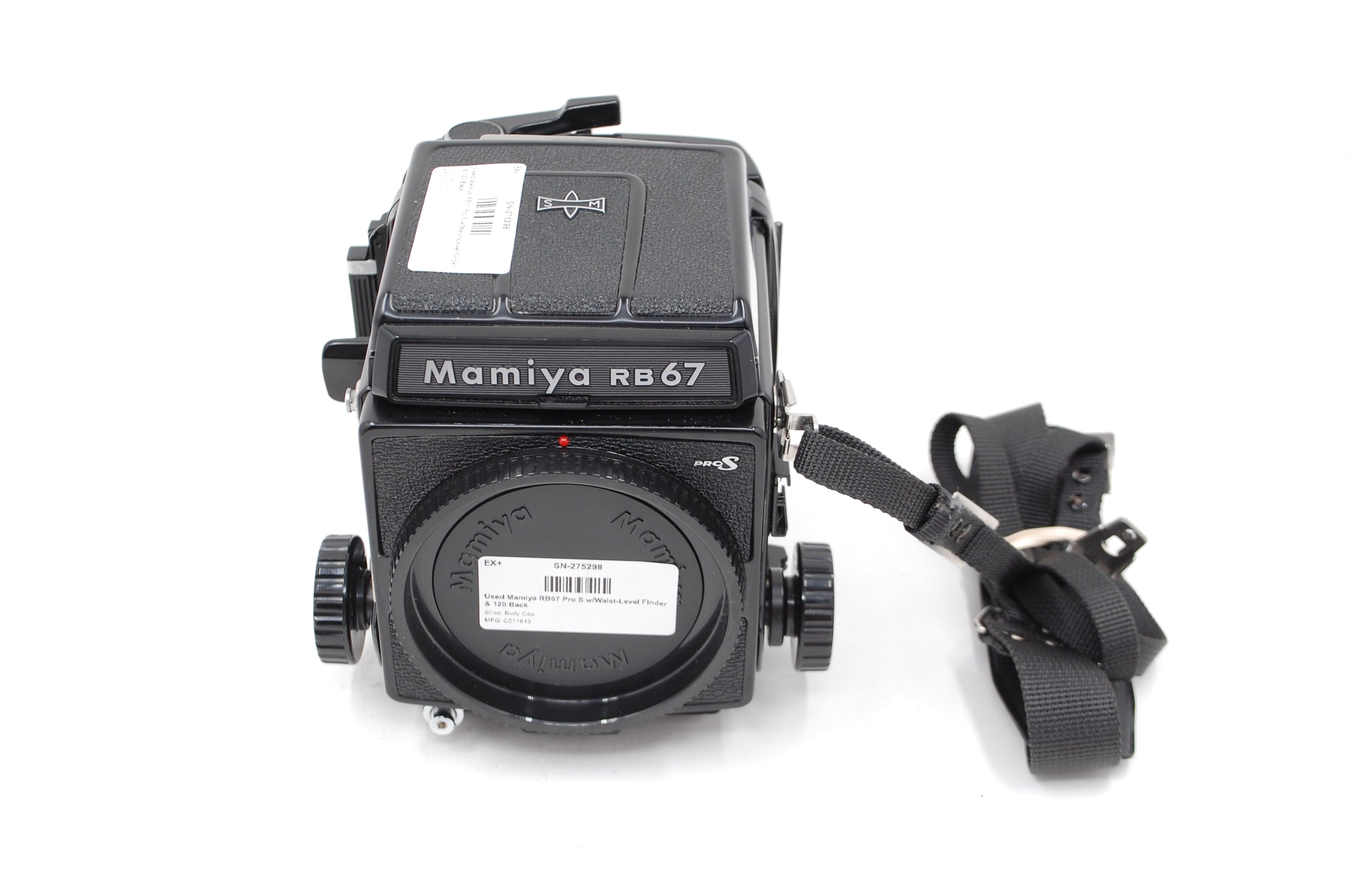 Used Mamiya RB67 Pro S w/Waist-Level Finder & 120 Back