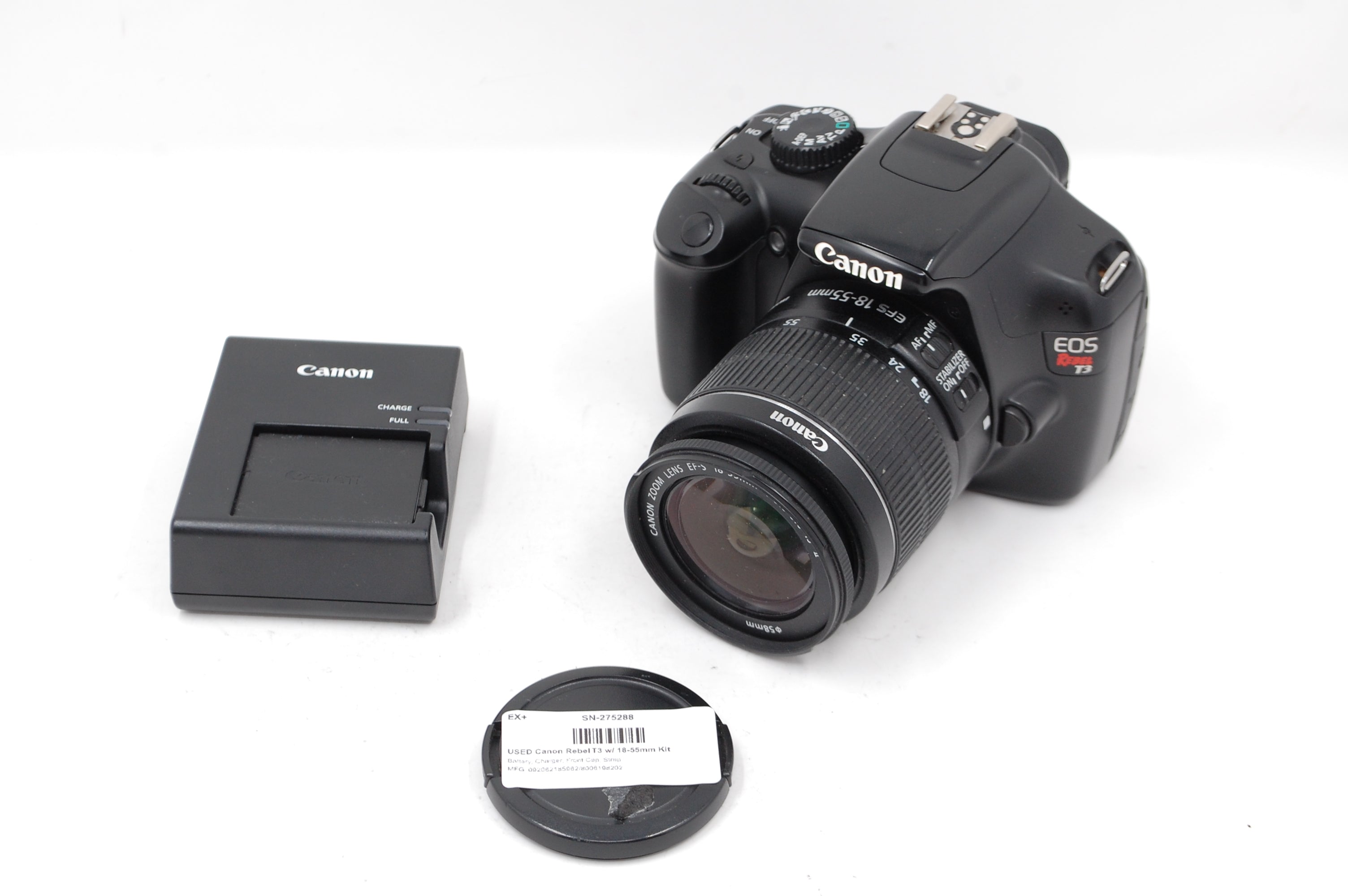 USED Canon Rebel T3 w/ 18-55mm Kit