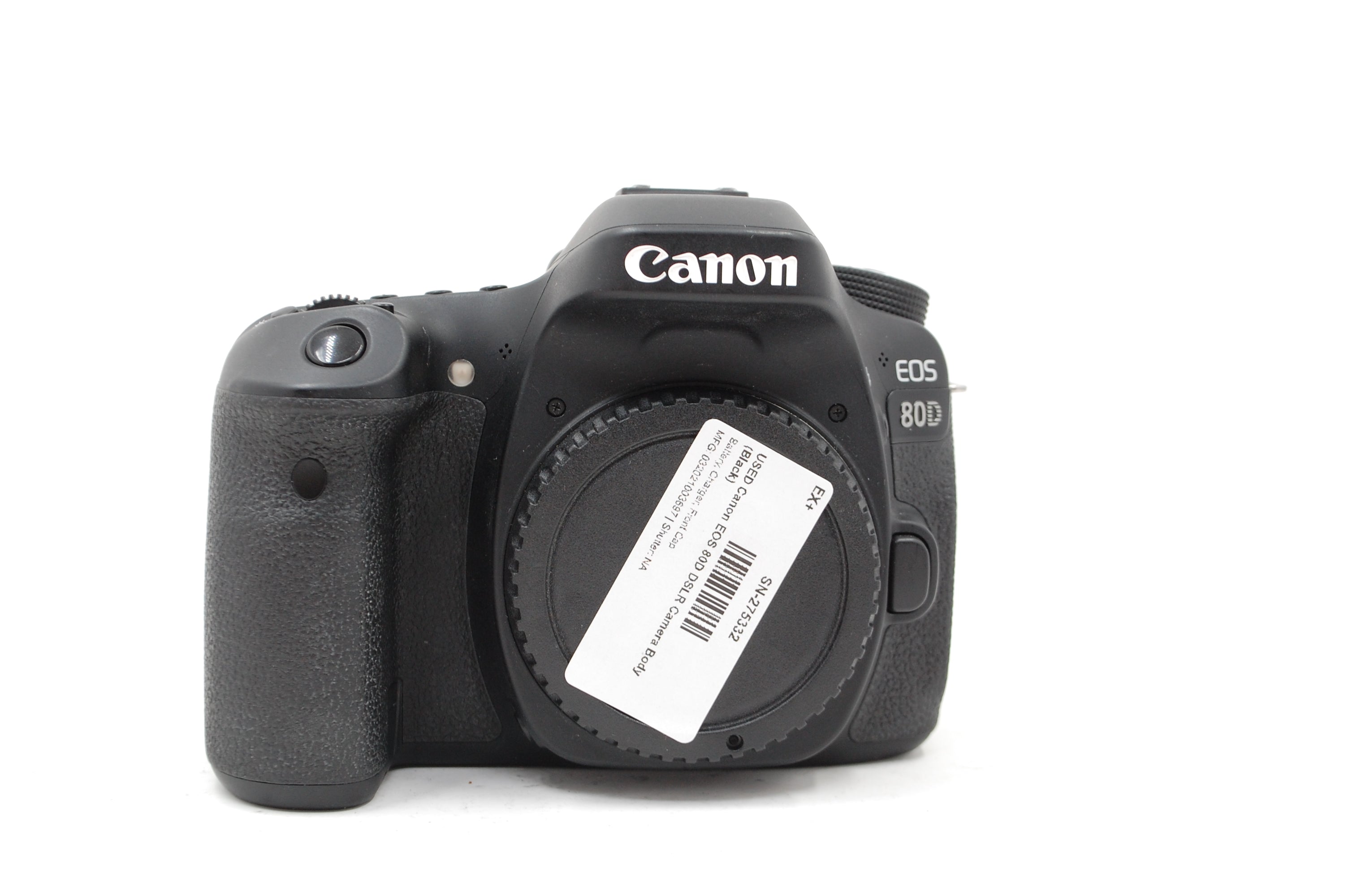 USED Canon EOS 80D DSLR Camera Body (Black)