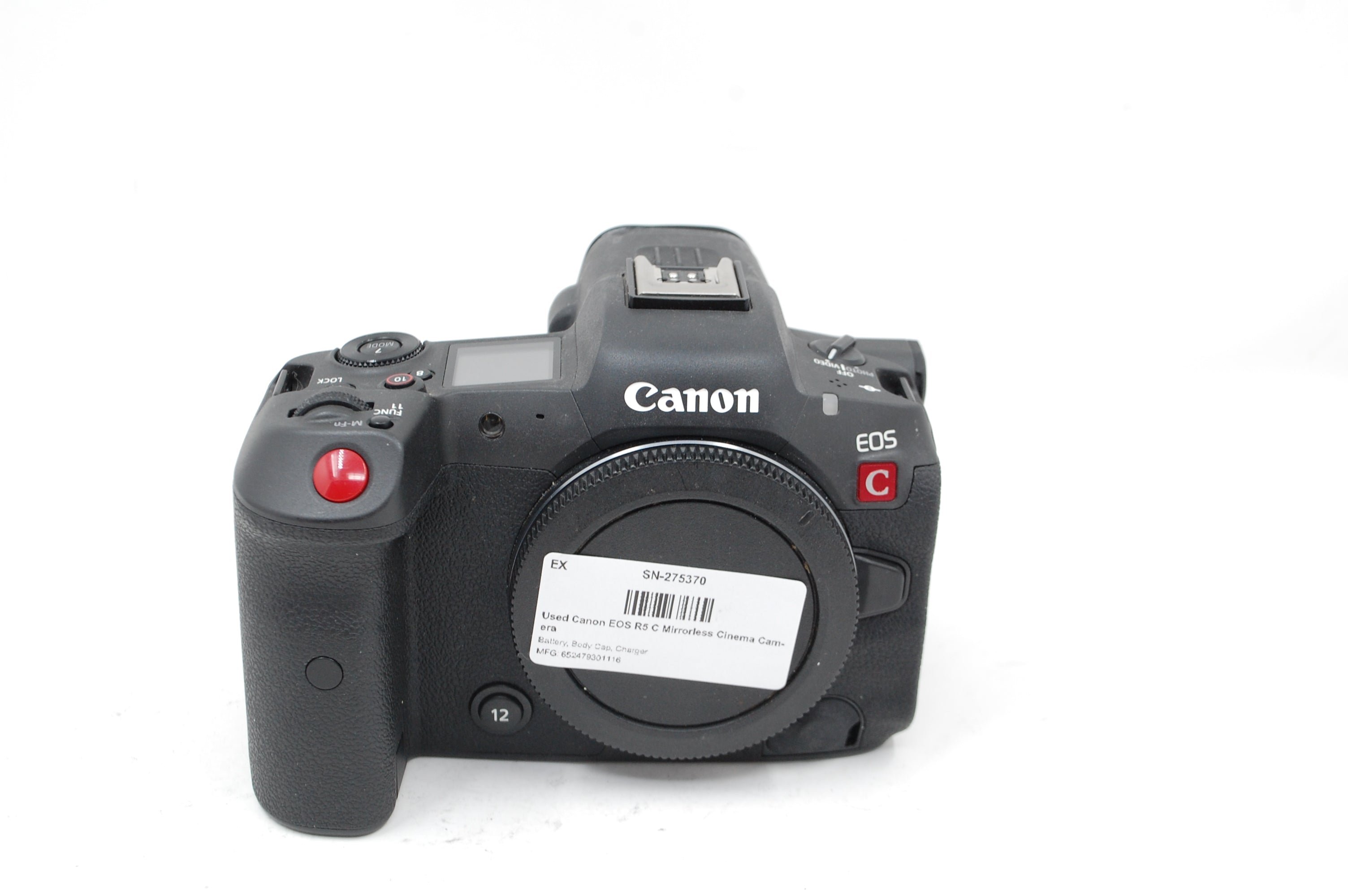 Used Canon EOS R5 C Mirrorless Cinema Camera
