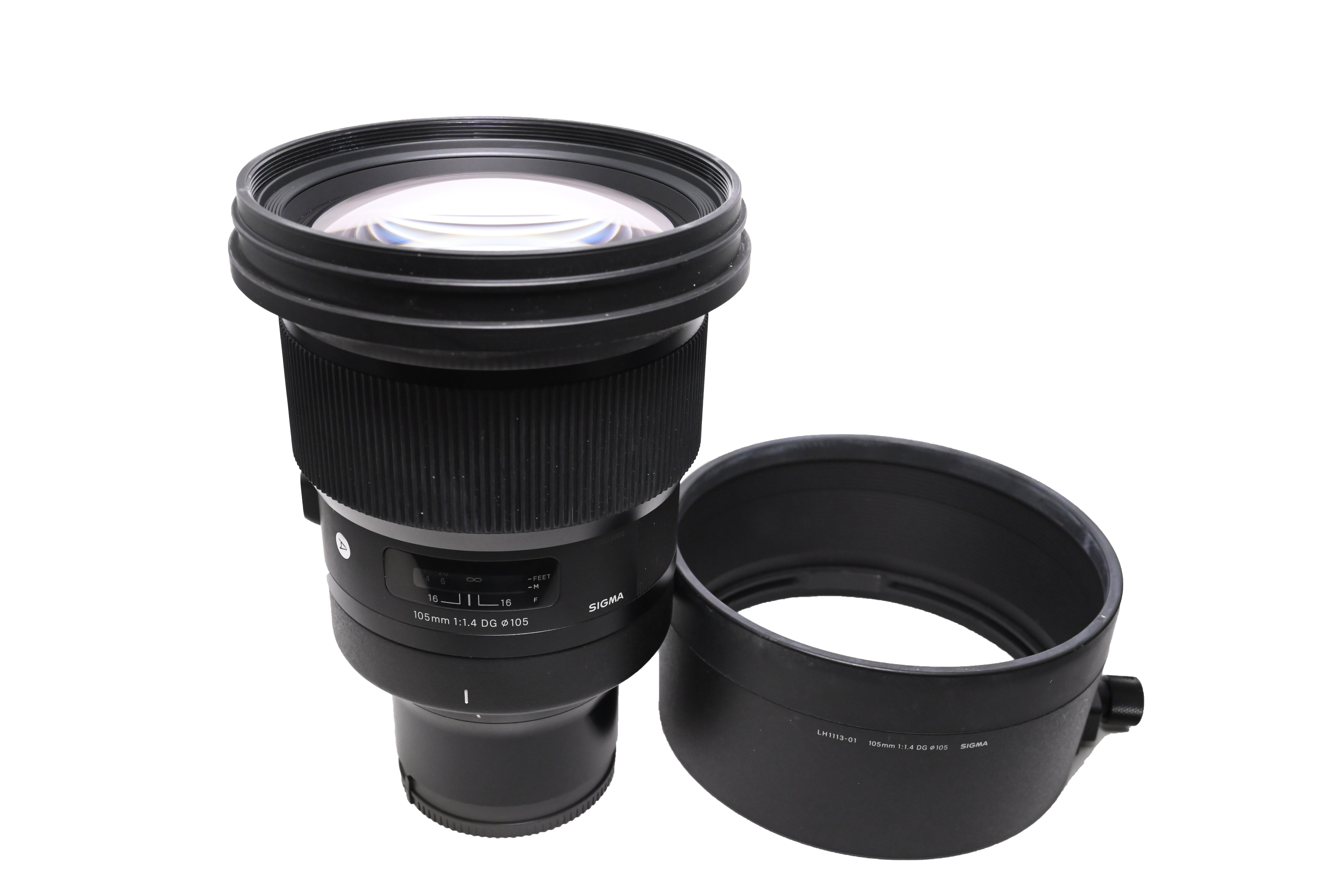 USED Sigma 105mm f/1.4 DG Art Lens Sony for Sony E