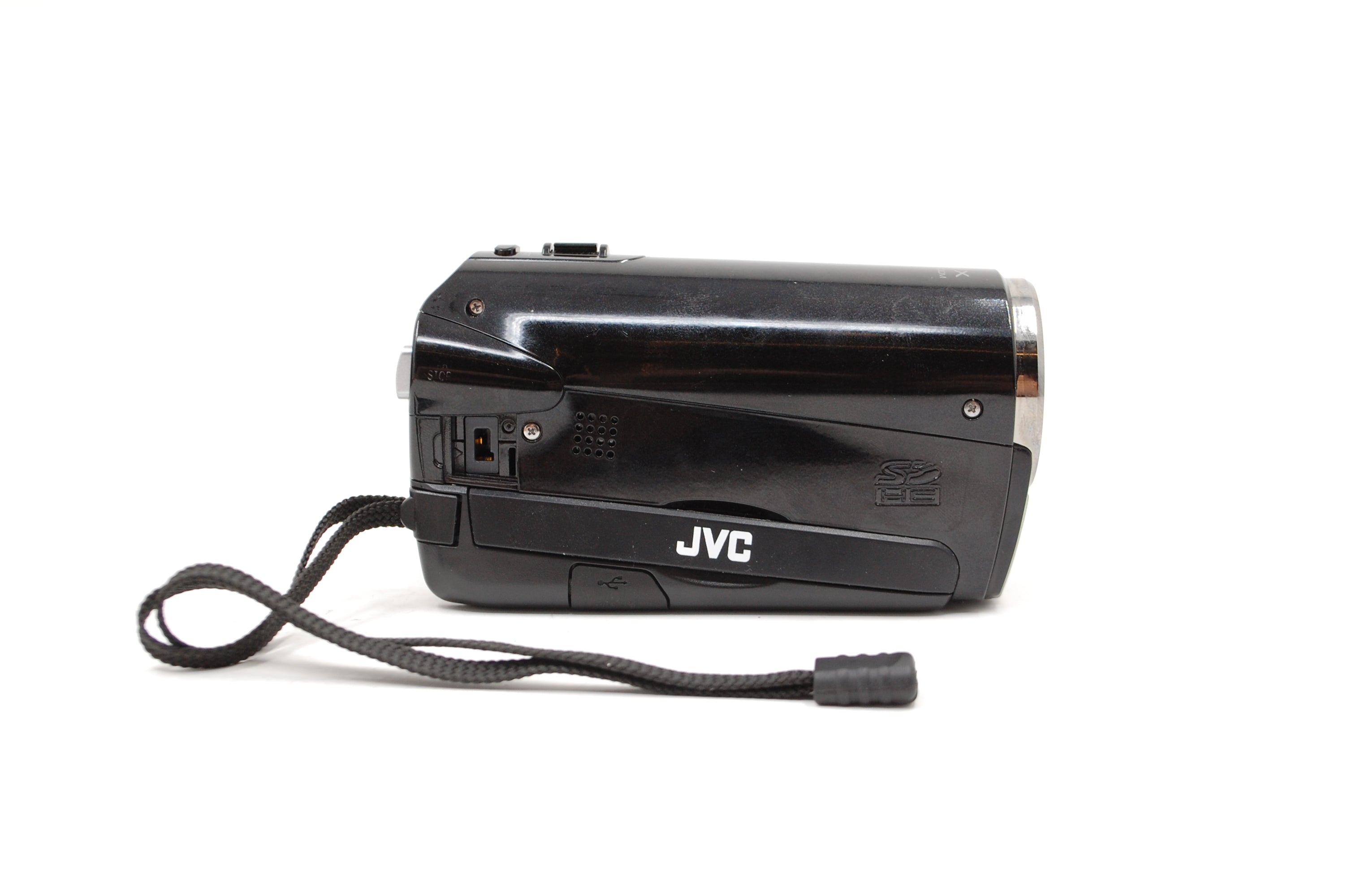 Used JVC Everio S GZ-MS120BU Black 40X Digital Dual SD Handheld Camcorder