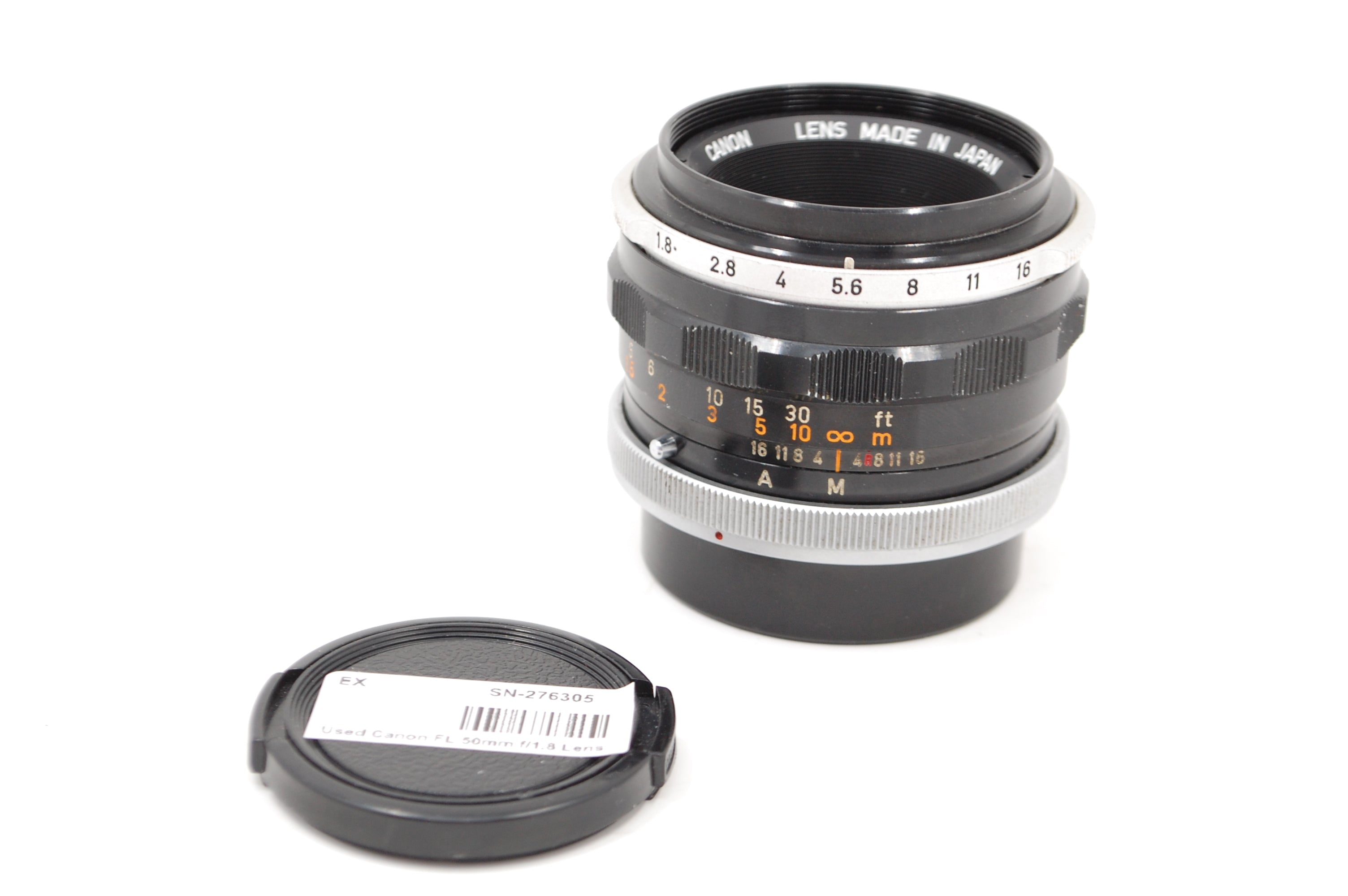 Used Canon FL 50mm f/1.8 Lens