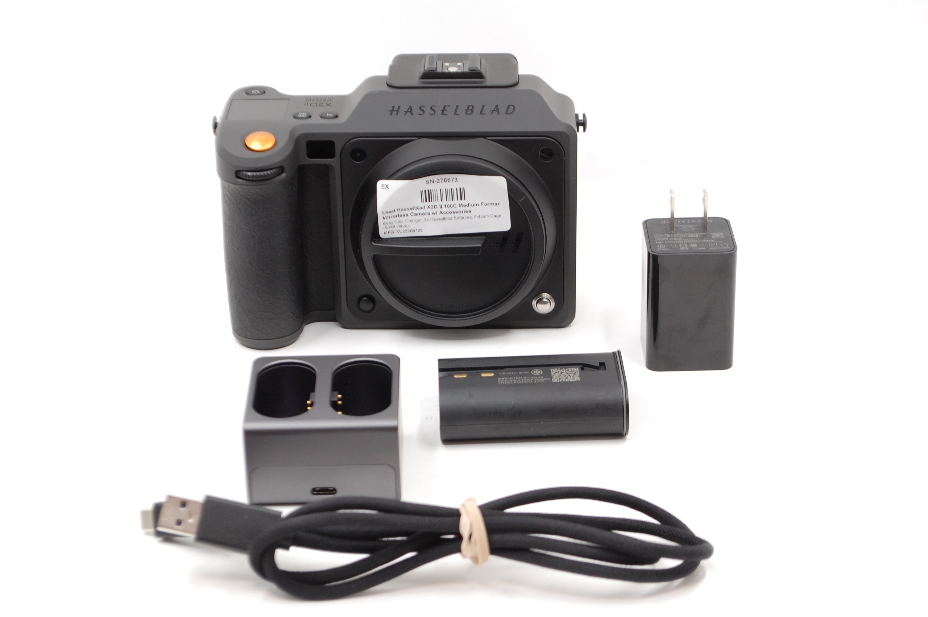 Used Hasselblad X2D II 100C Medium Format Mirrorless Camera w/ Accessories