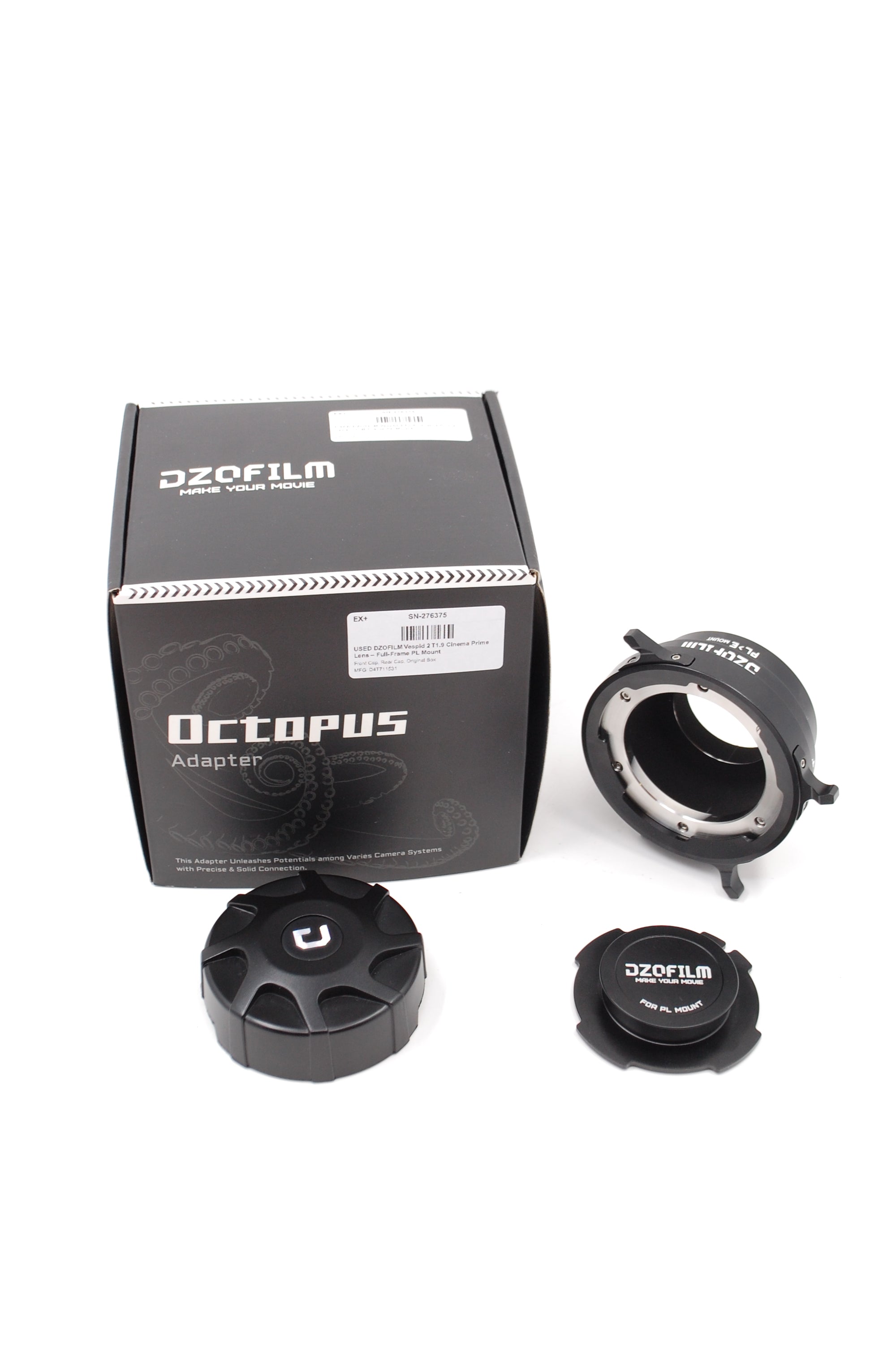 USED DZOFILM Vespid Prime II - 50mm T1.9 Cinema Lens – Full-Frame PL Mount