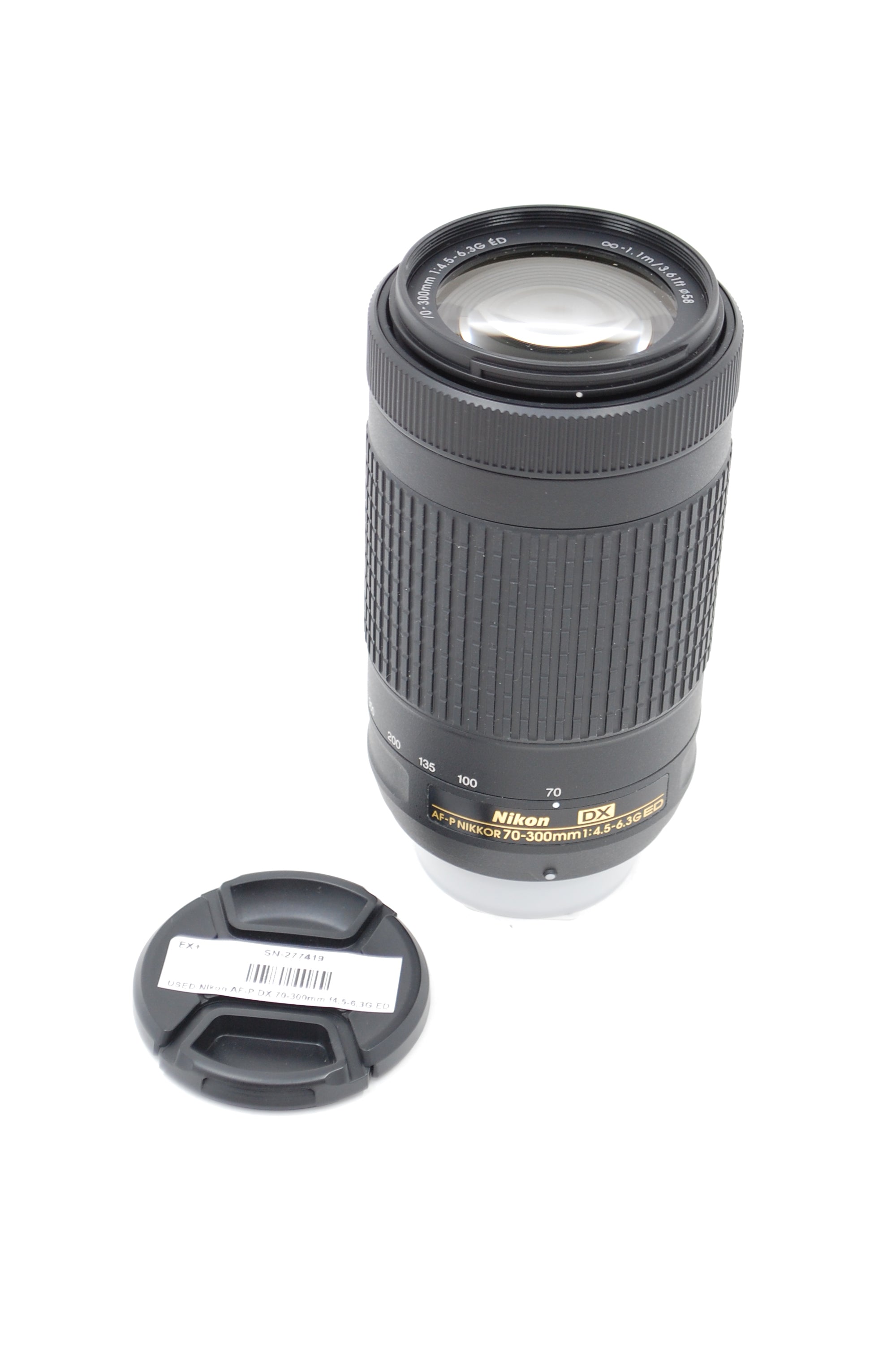USED Nikon AF-P DX 70-300mm f4.5-6.3G ED Lens