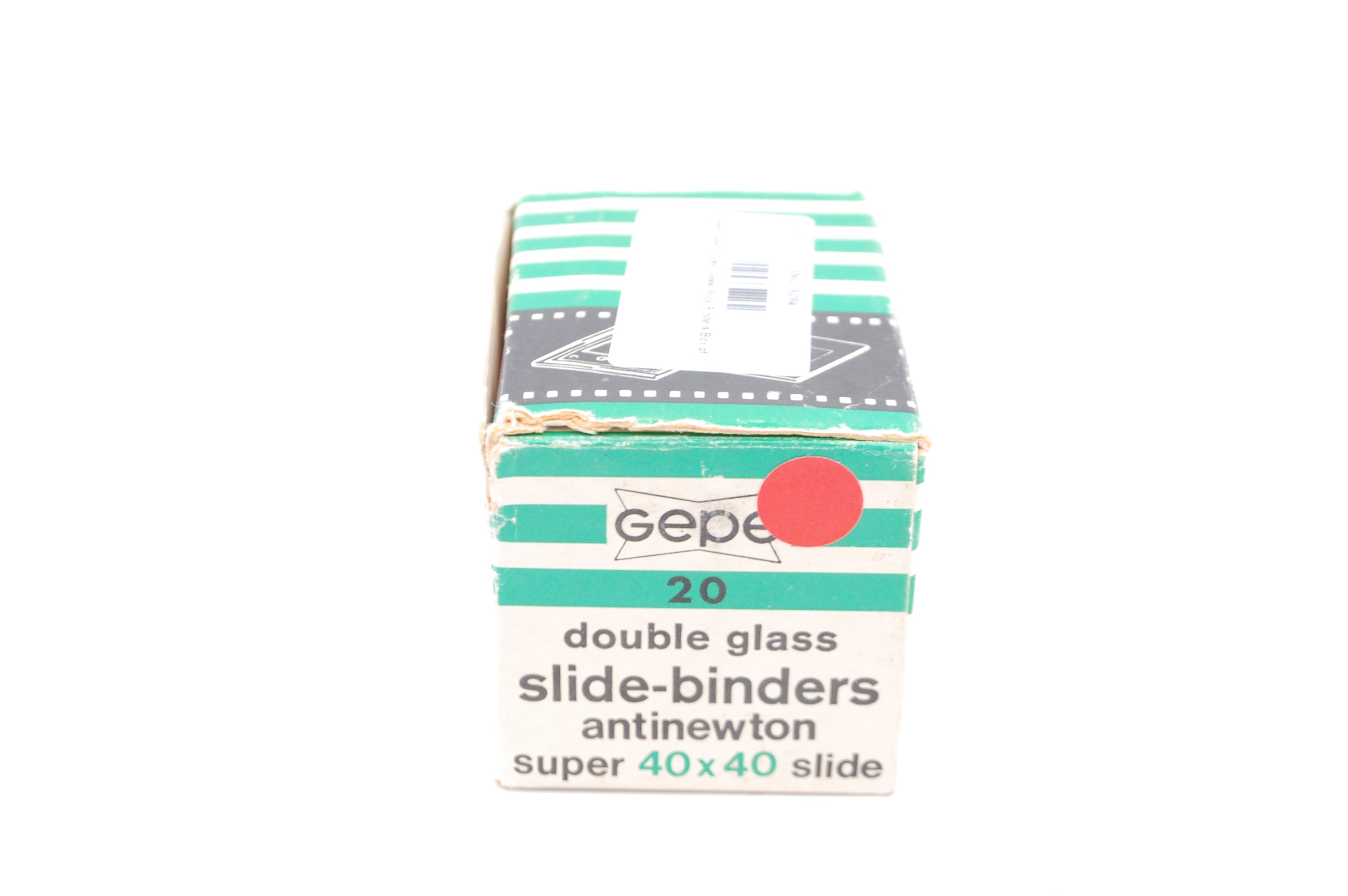 Used Gepe Double Glass Slide Binders(Box of 19)