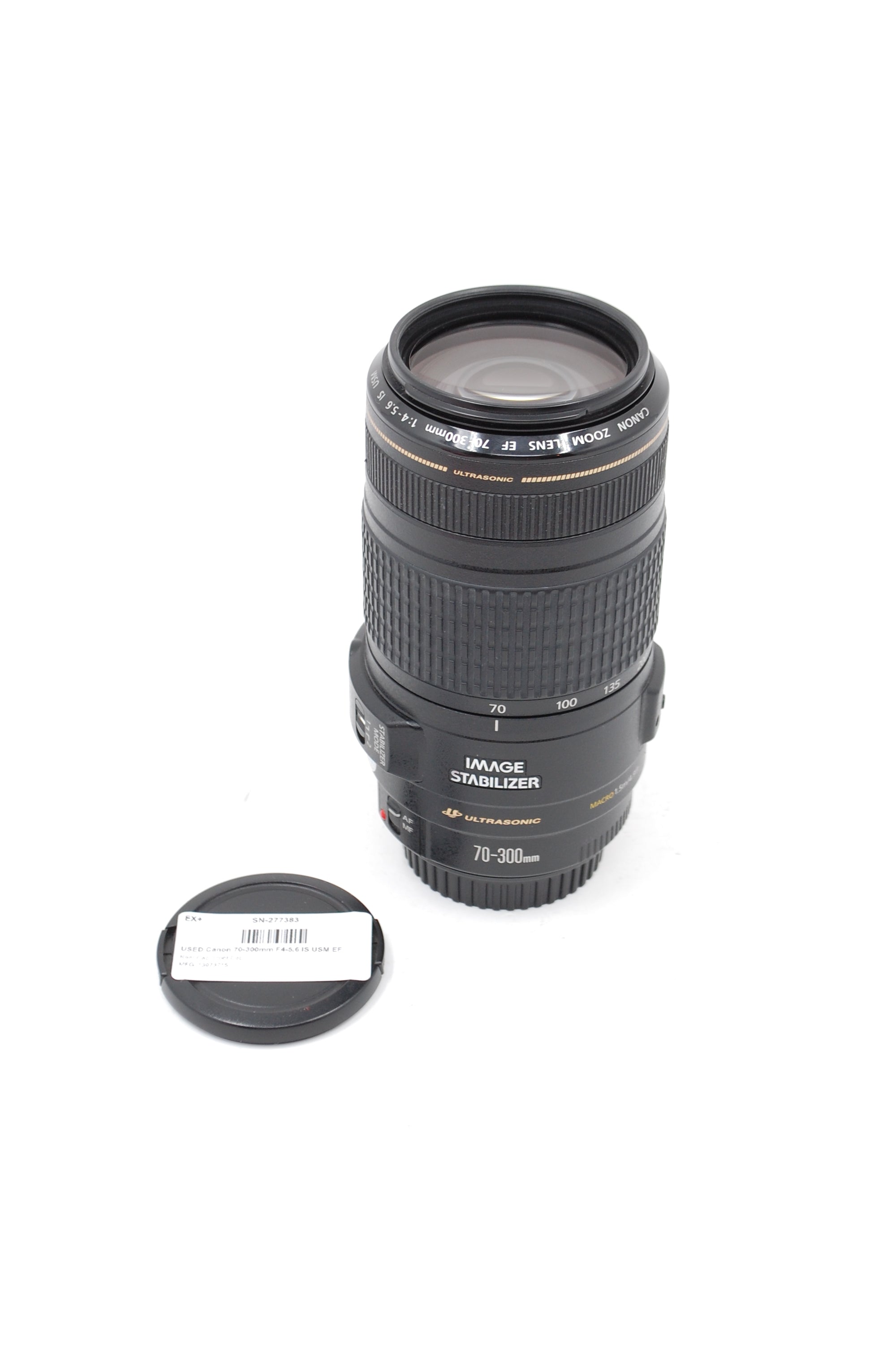 USED Canon 70-300mm F4-5.6 IS USM EF