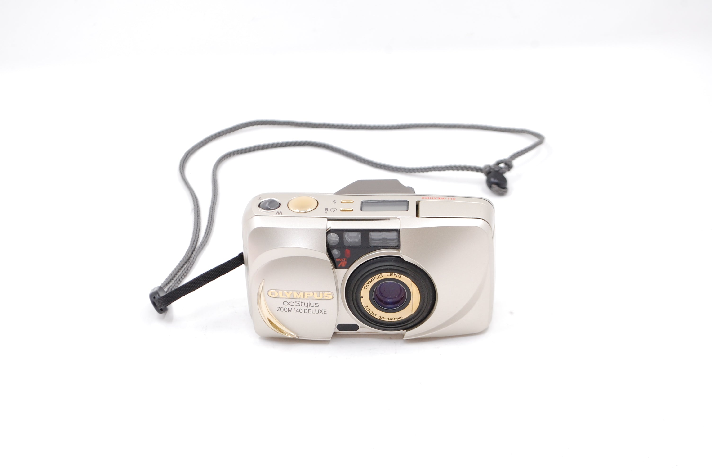 Used Olympus Stylus Zoom 140 Champagne Gold