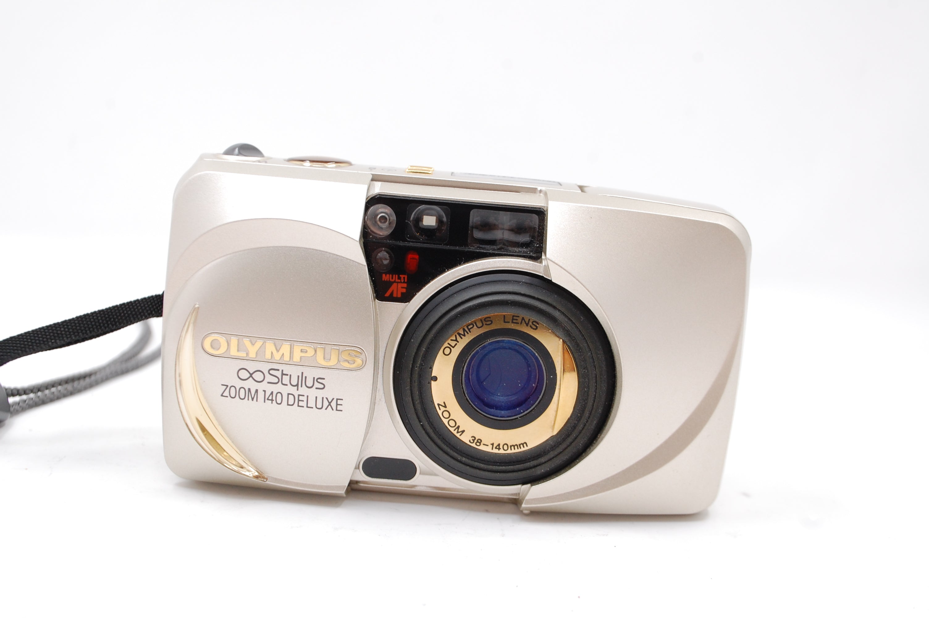 Used Olympus Stylus Zoom 140 Champagne Gold