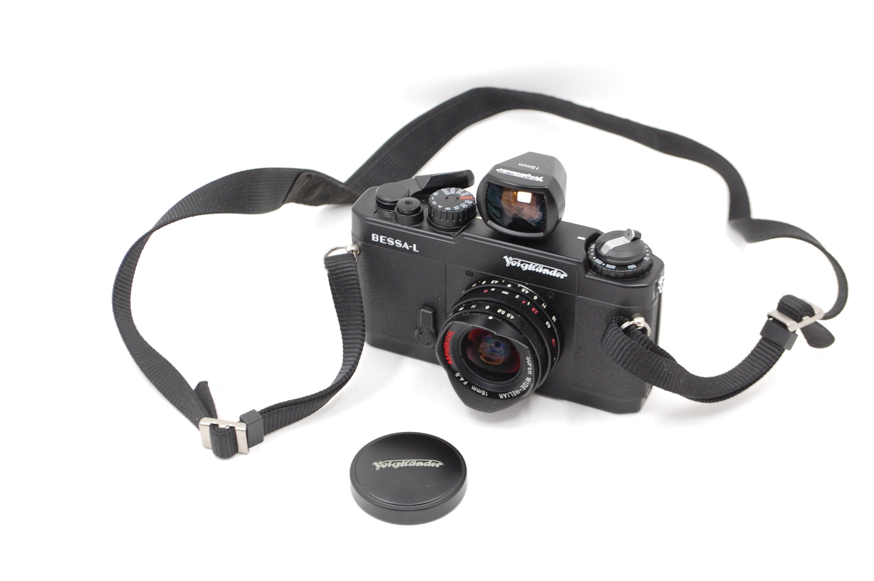 Used Voigtlander BESSA-L M39 with 15mm Super Wide-Heliar and Viewfinder