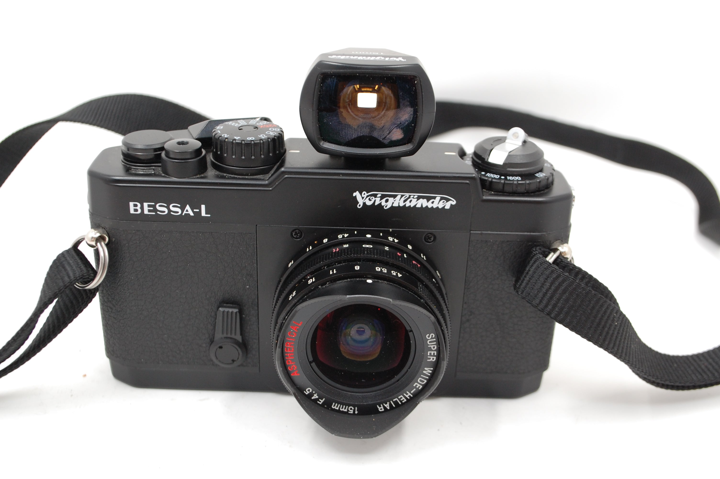 Used Voigtlander BESSA-L M39 with 15mm Super Wide-Heliar and Viewfinder