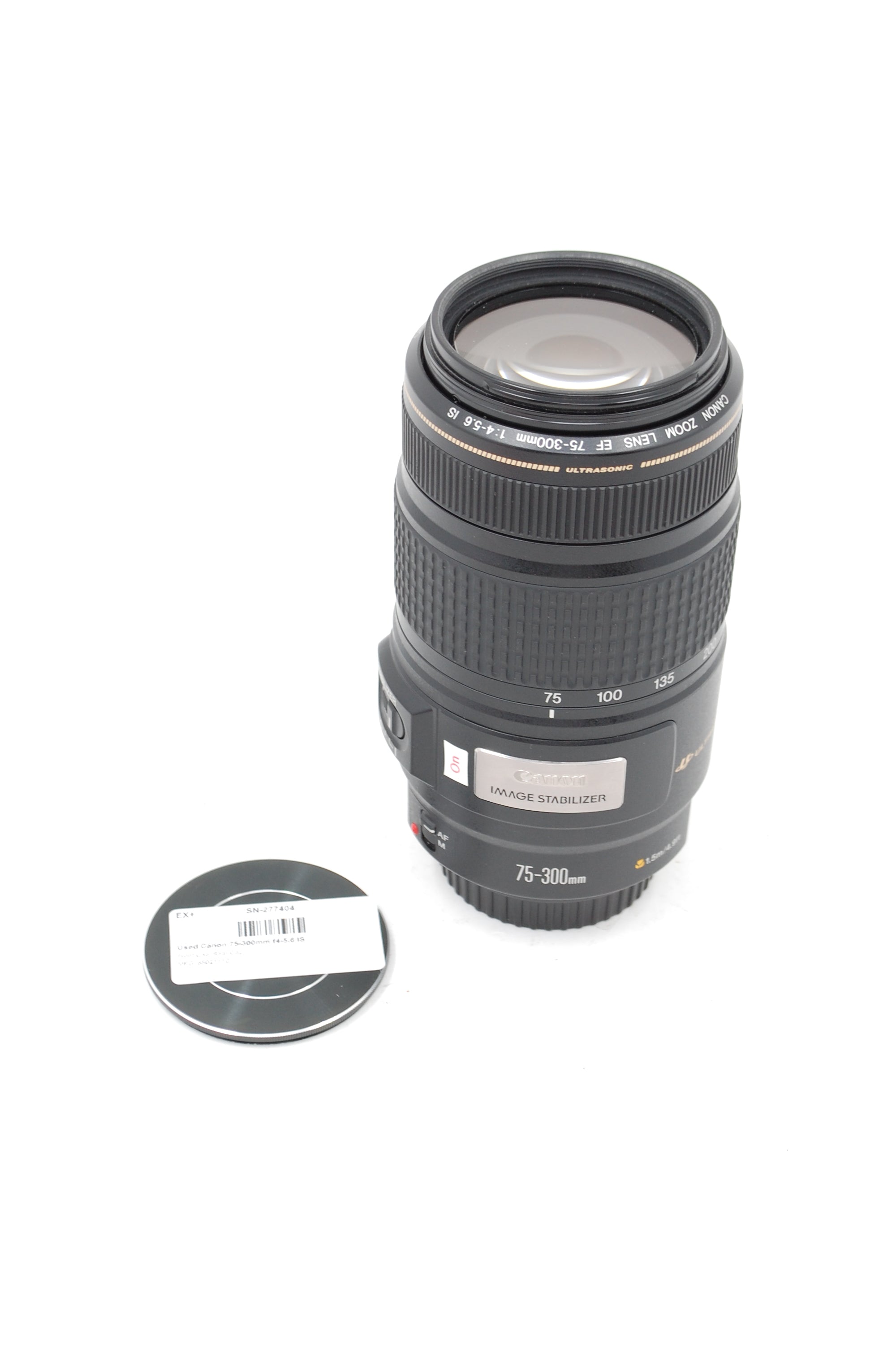 Used Canon 75-300mm f4-5.6 IS