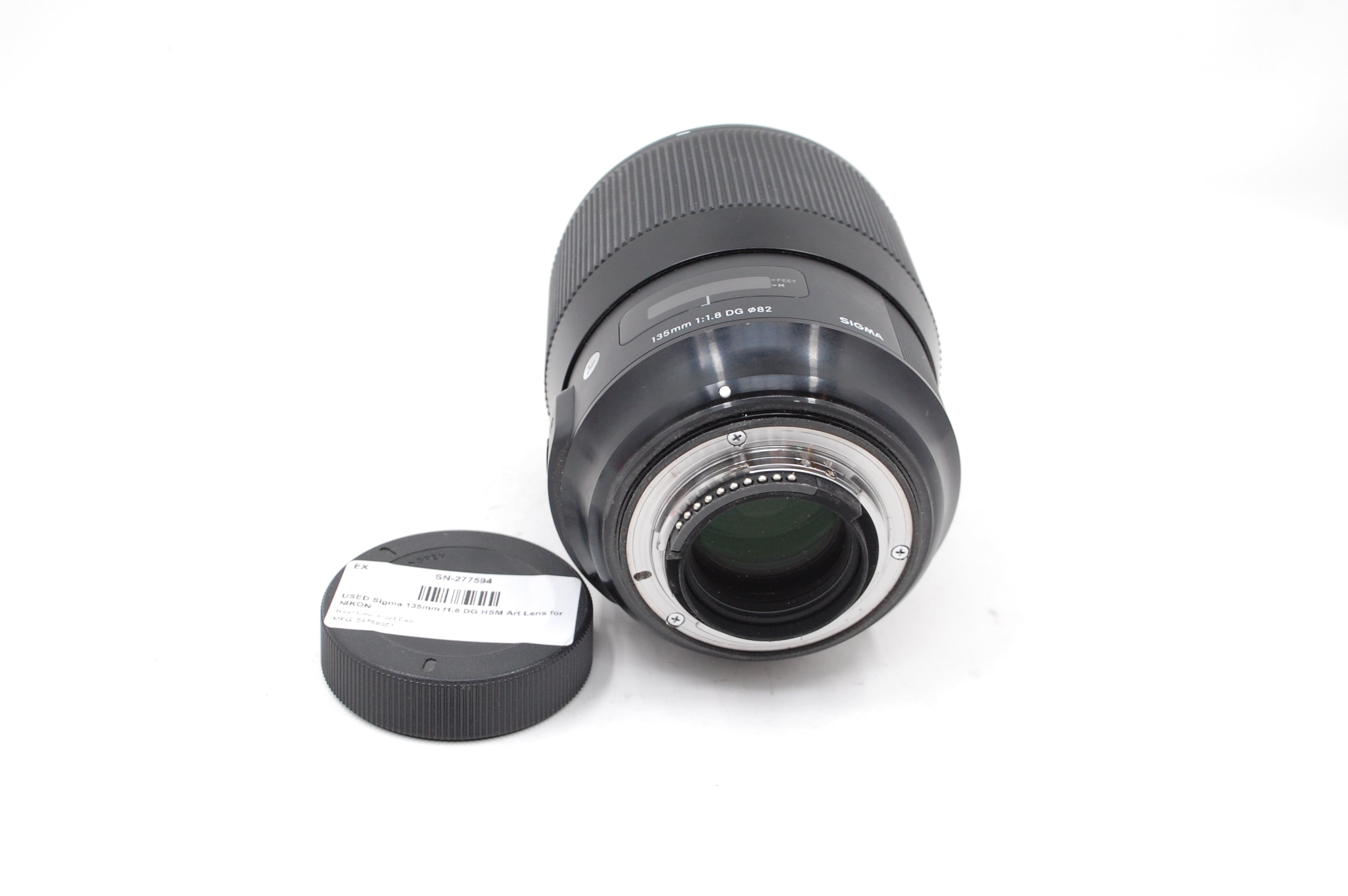 USED Sigma 135mm f1.8 DG HSM Art Lens for NIKON