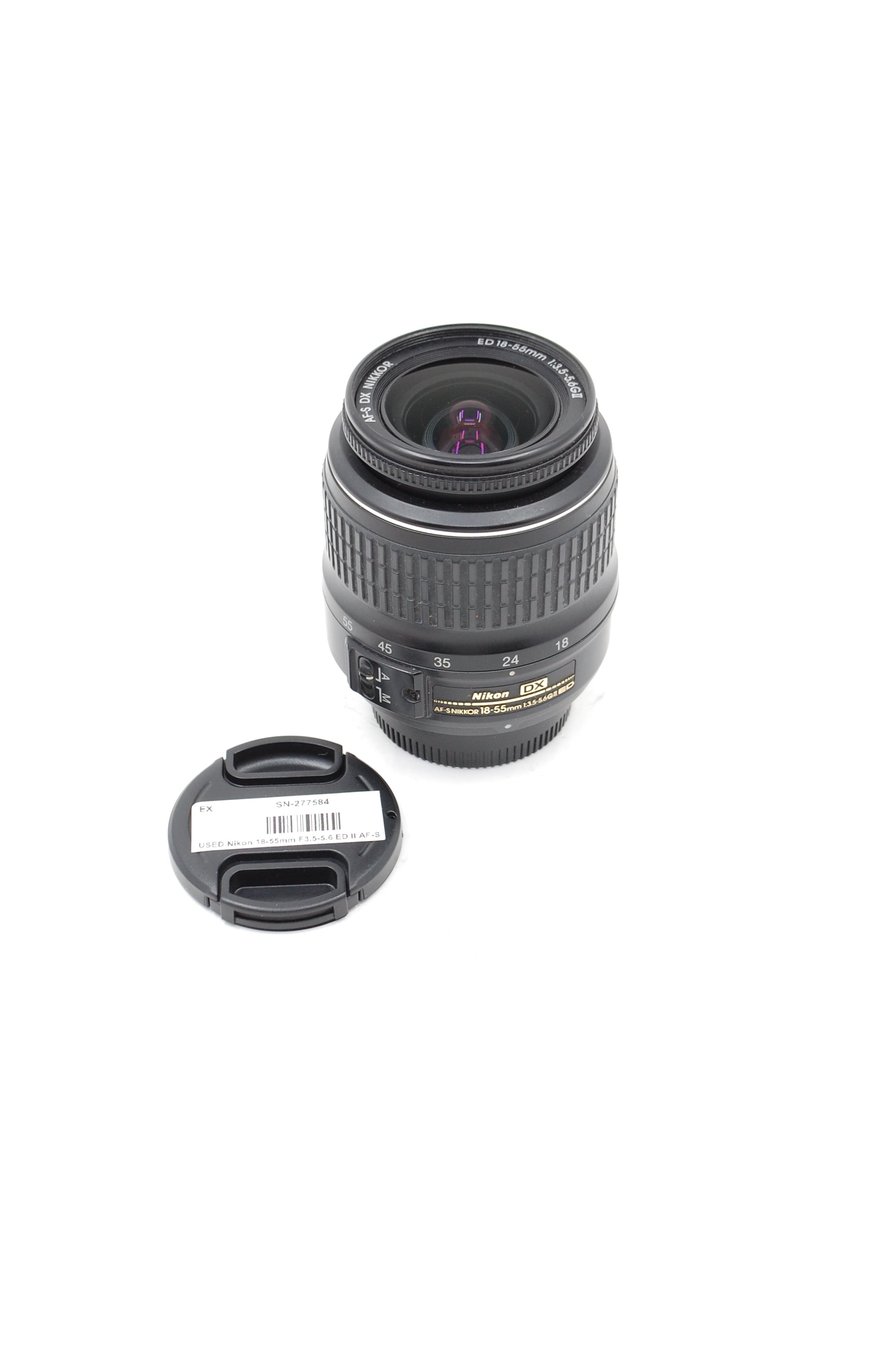 USED Nikon 18-55mm F3.5-5.6 ED II AF-S