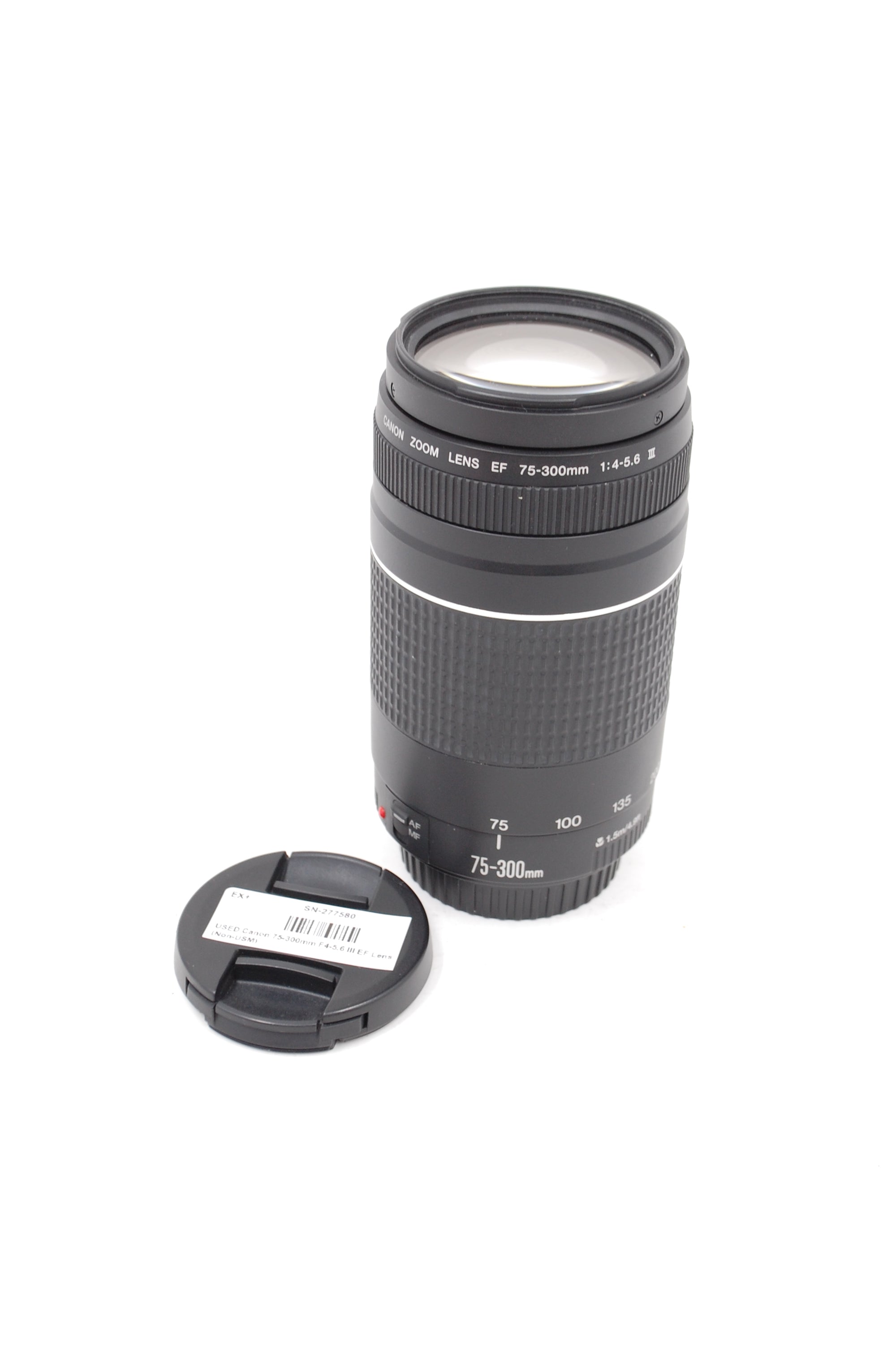 USED Canon 75-300mm F4-5.6 III EF Lens (Non-USM)