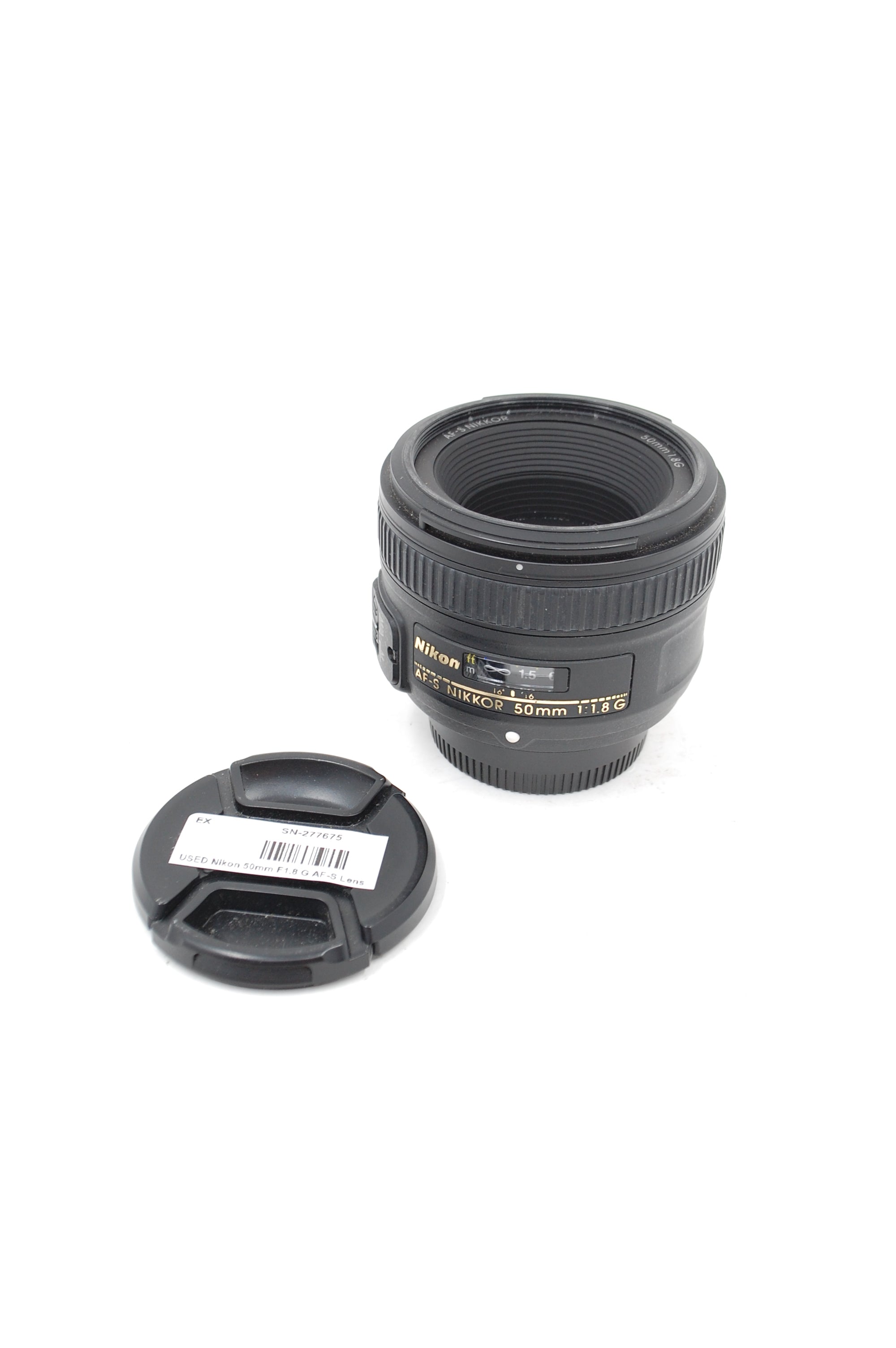 USED Nikon 50mm F1.8 G AF-S Lens