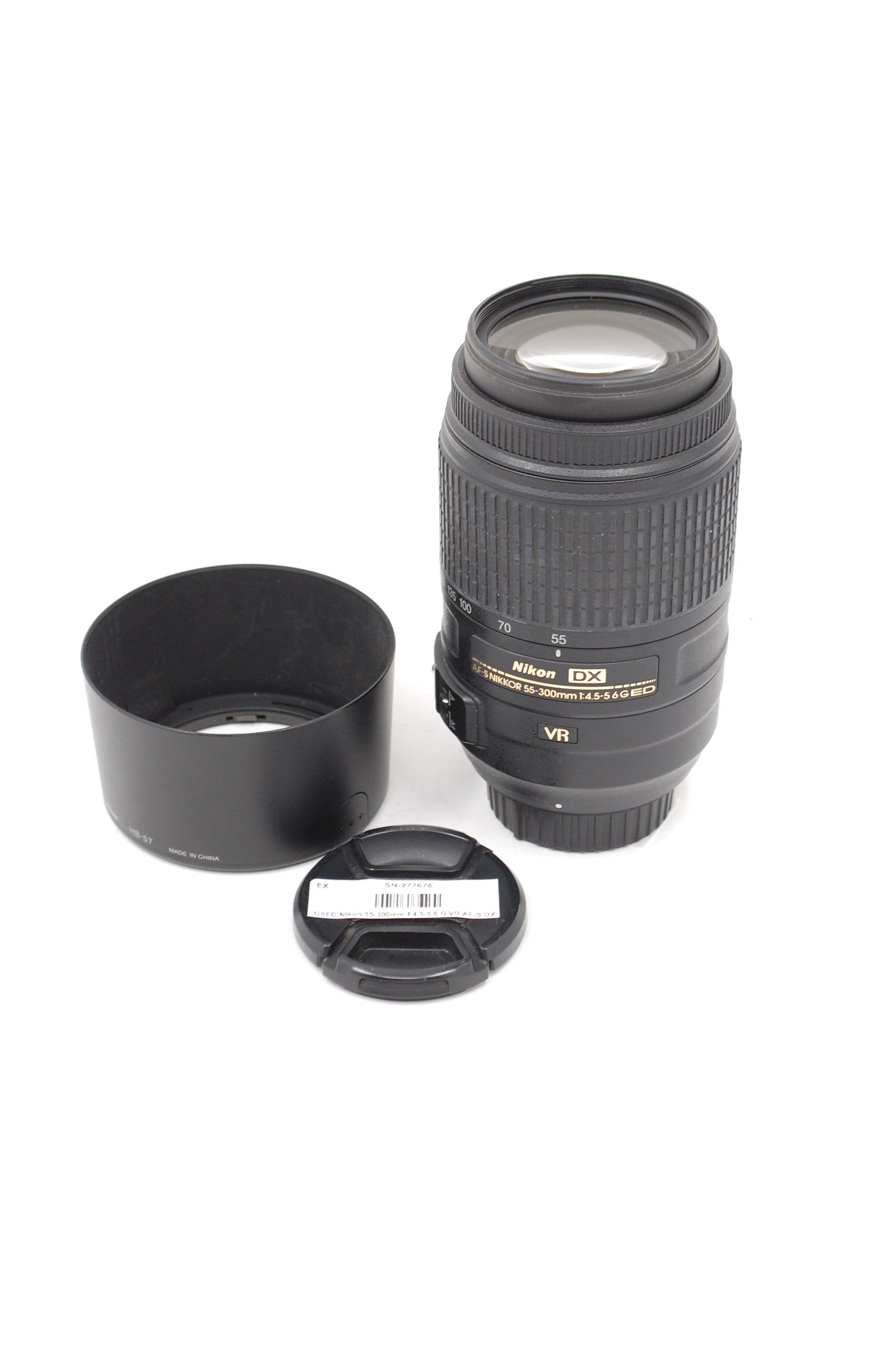 USED Nikon 55-300mm F4.5-5.6 G VR AF-S DX Lens