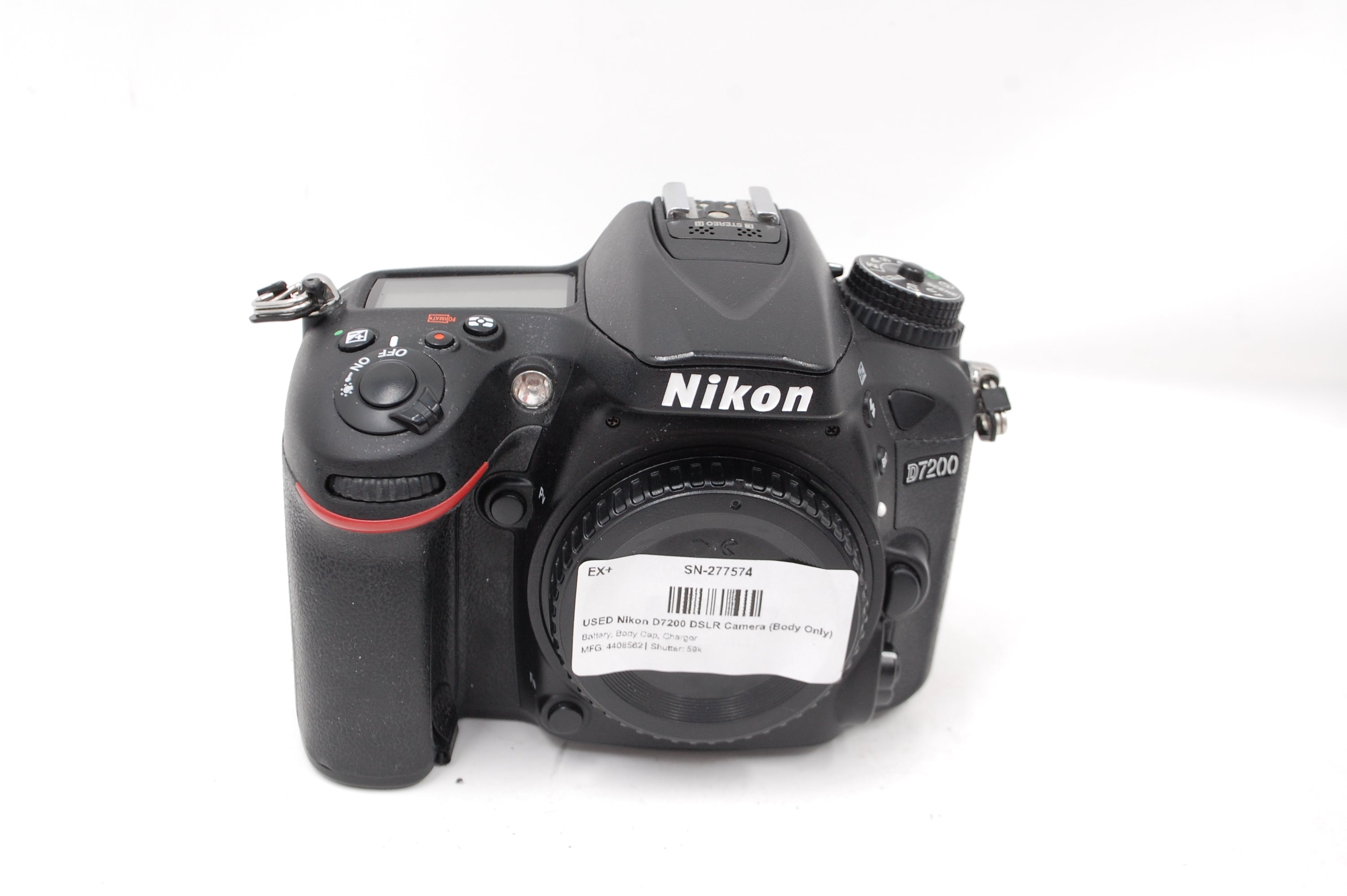 USED Nikon D7200 DSLR Camera (Body Only)