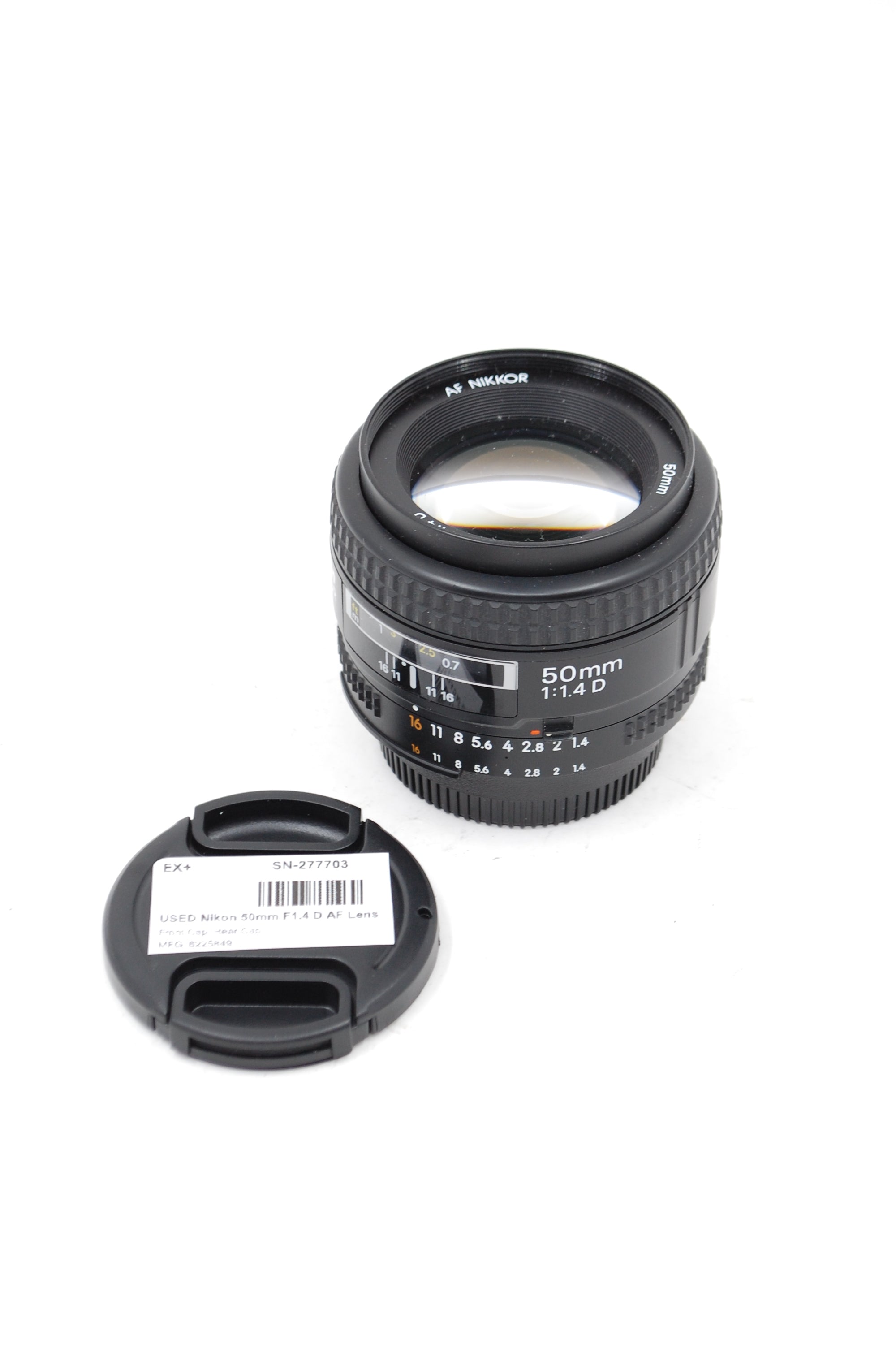 USED Nikon 50mm F1.4 D AF Lens