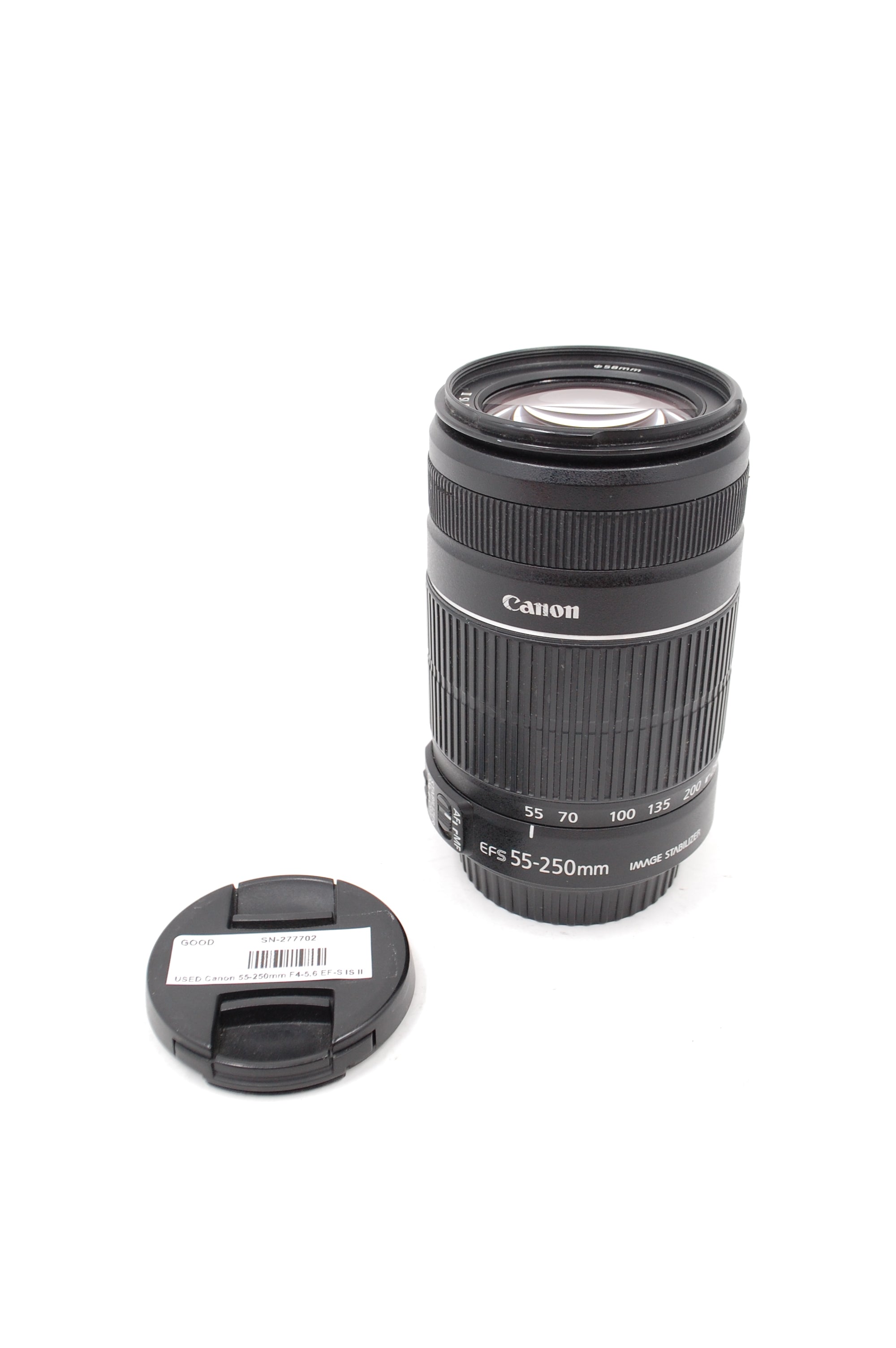 USED Canon 55-250mm F4-5.6 EF-S IS II