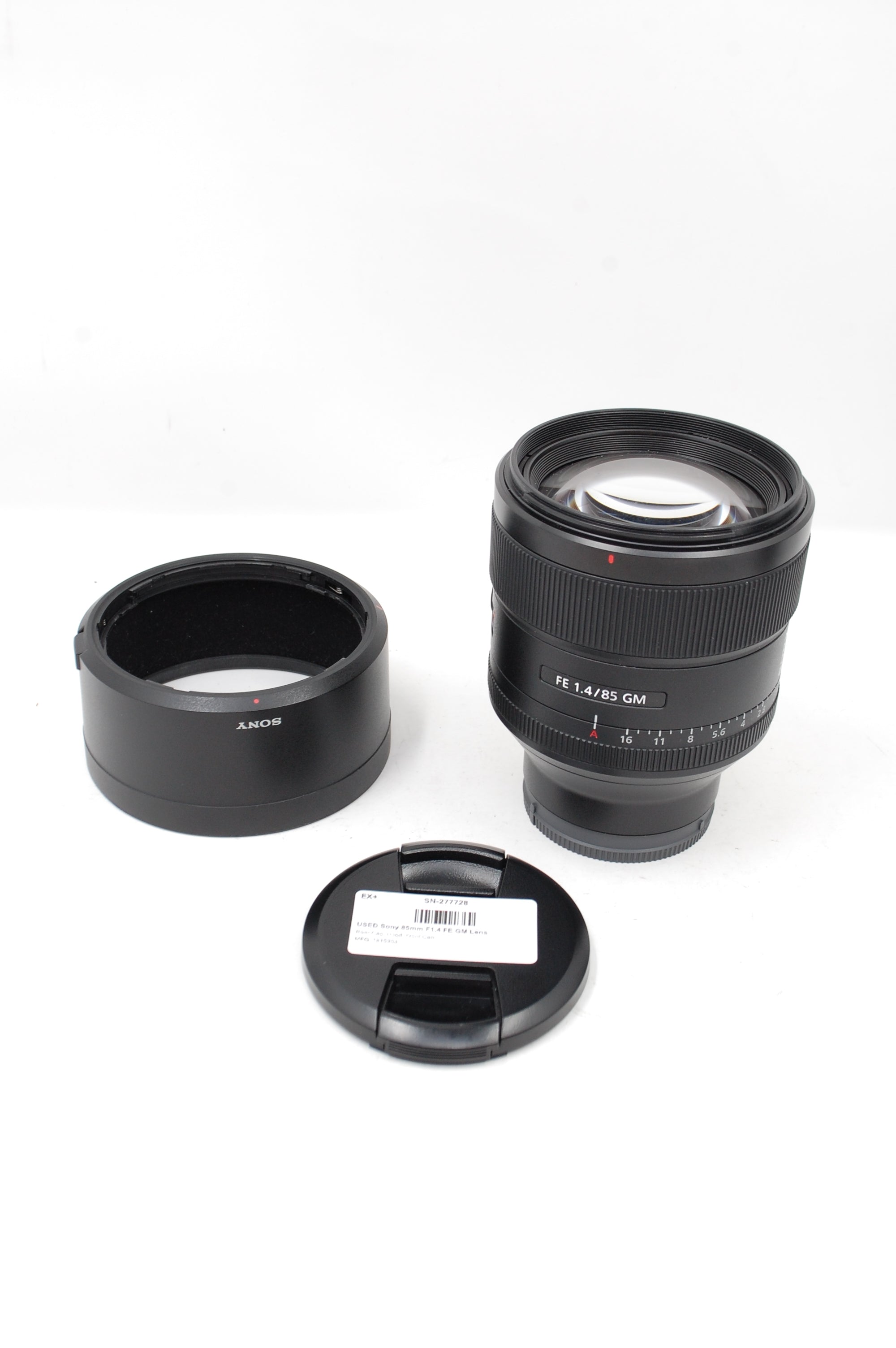 USED Sony 85mm F1.4 FE GM Lens