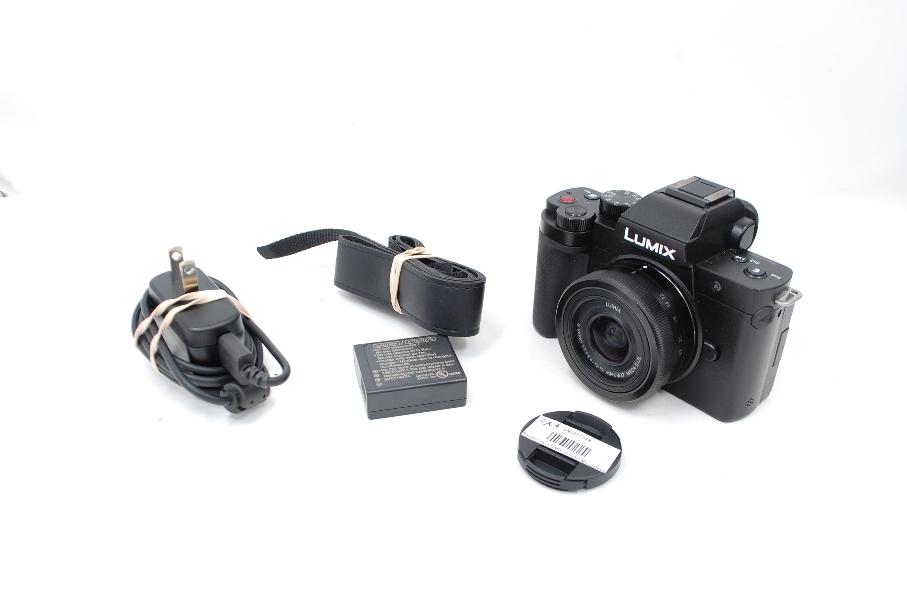 USED Panasonic LUMIX G100D Mirrorless Camera with 12-32mm Lens