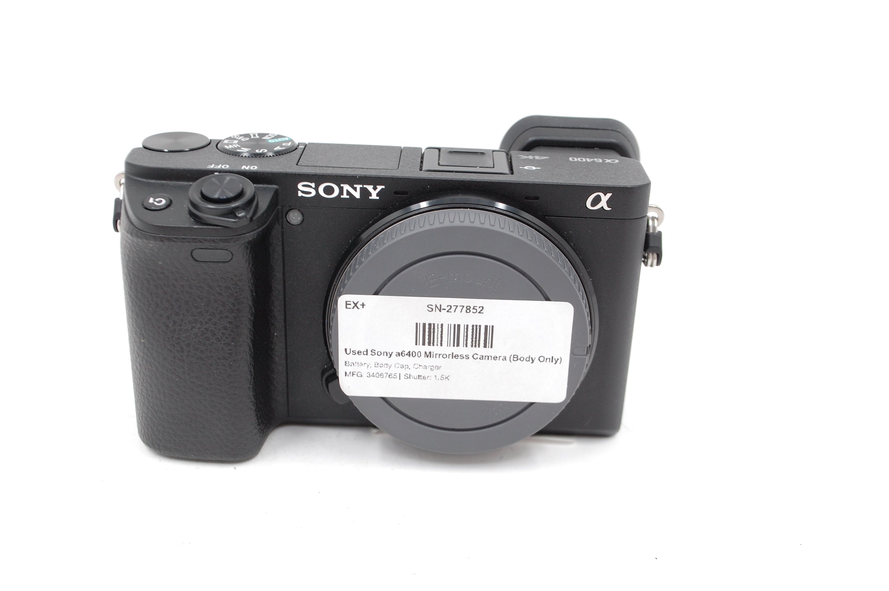 Used Sony a6400 Mirrorless Camera (Body Only)